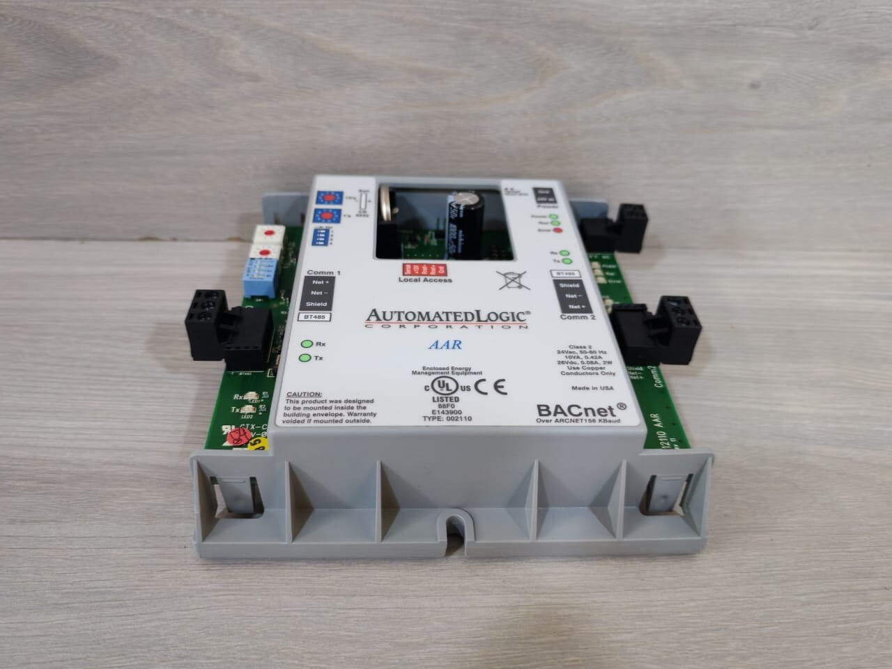 BACnet AUTOMATED Automated Logic AAR BACnet ARCnet 8