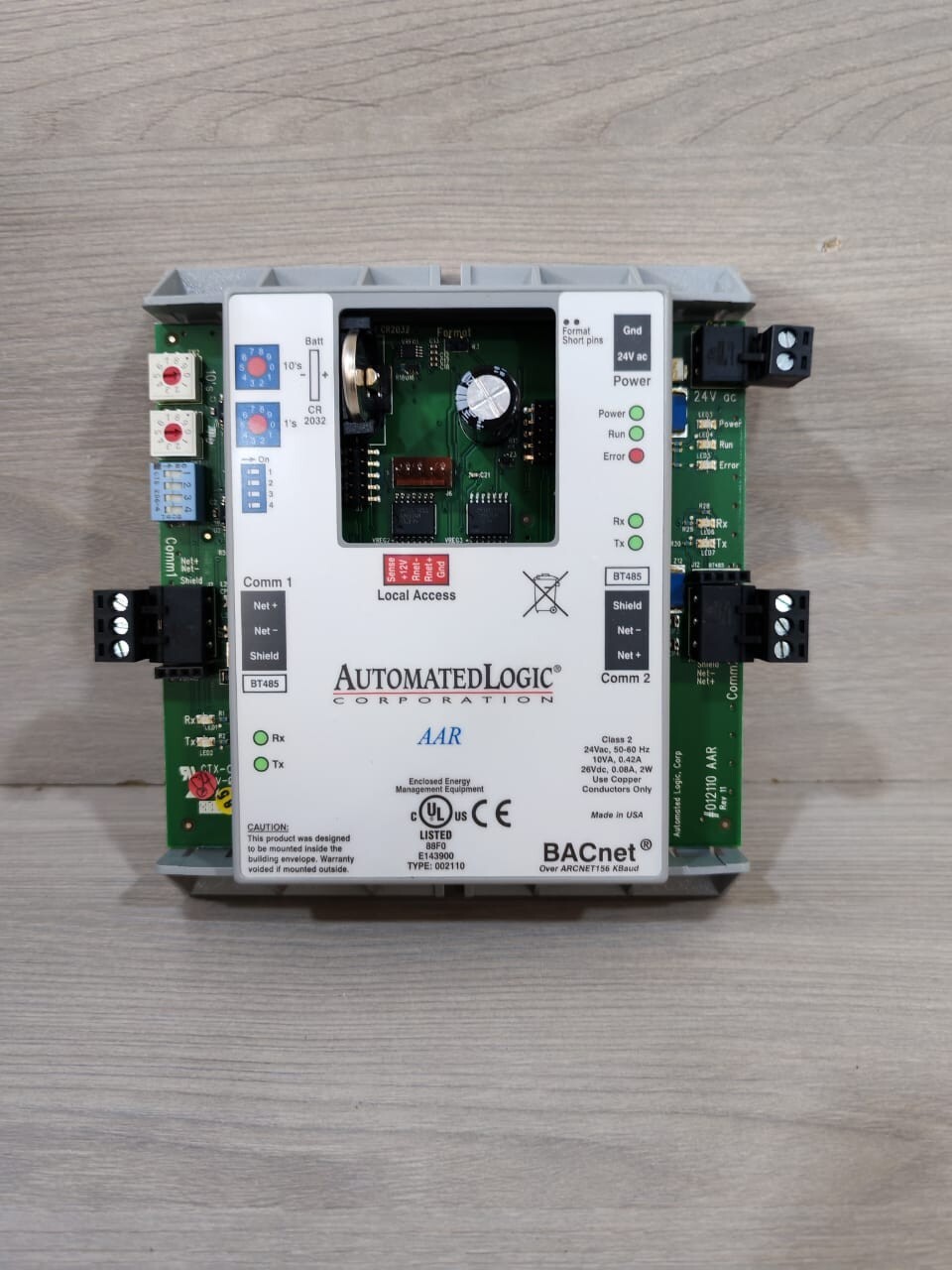 Automated Logic AAR BACnet ARCnet