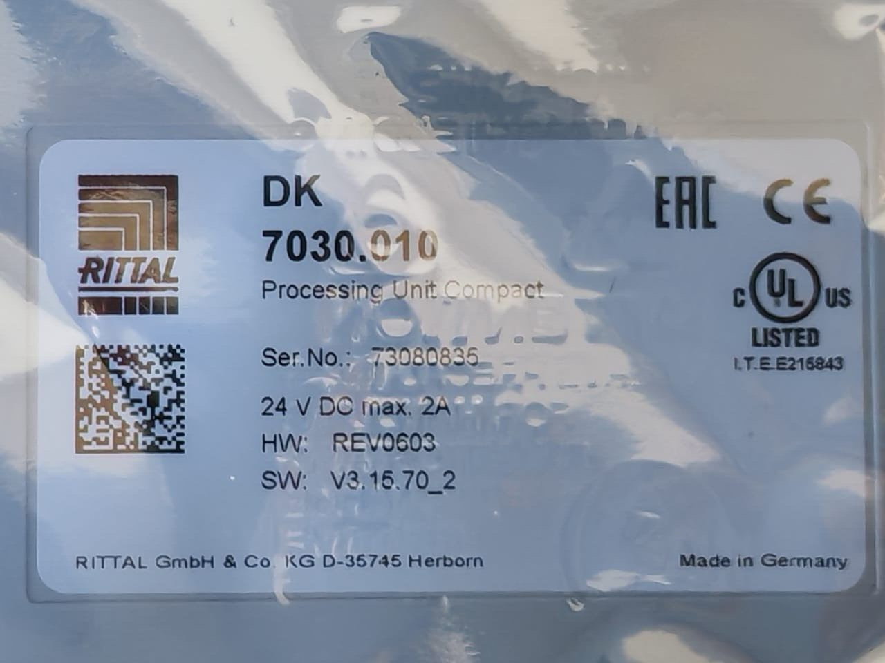 Rittal DK-7030 Rittal CMC III Processing Unit Compact DK 7030.010 3