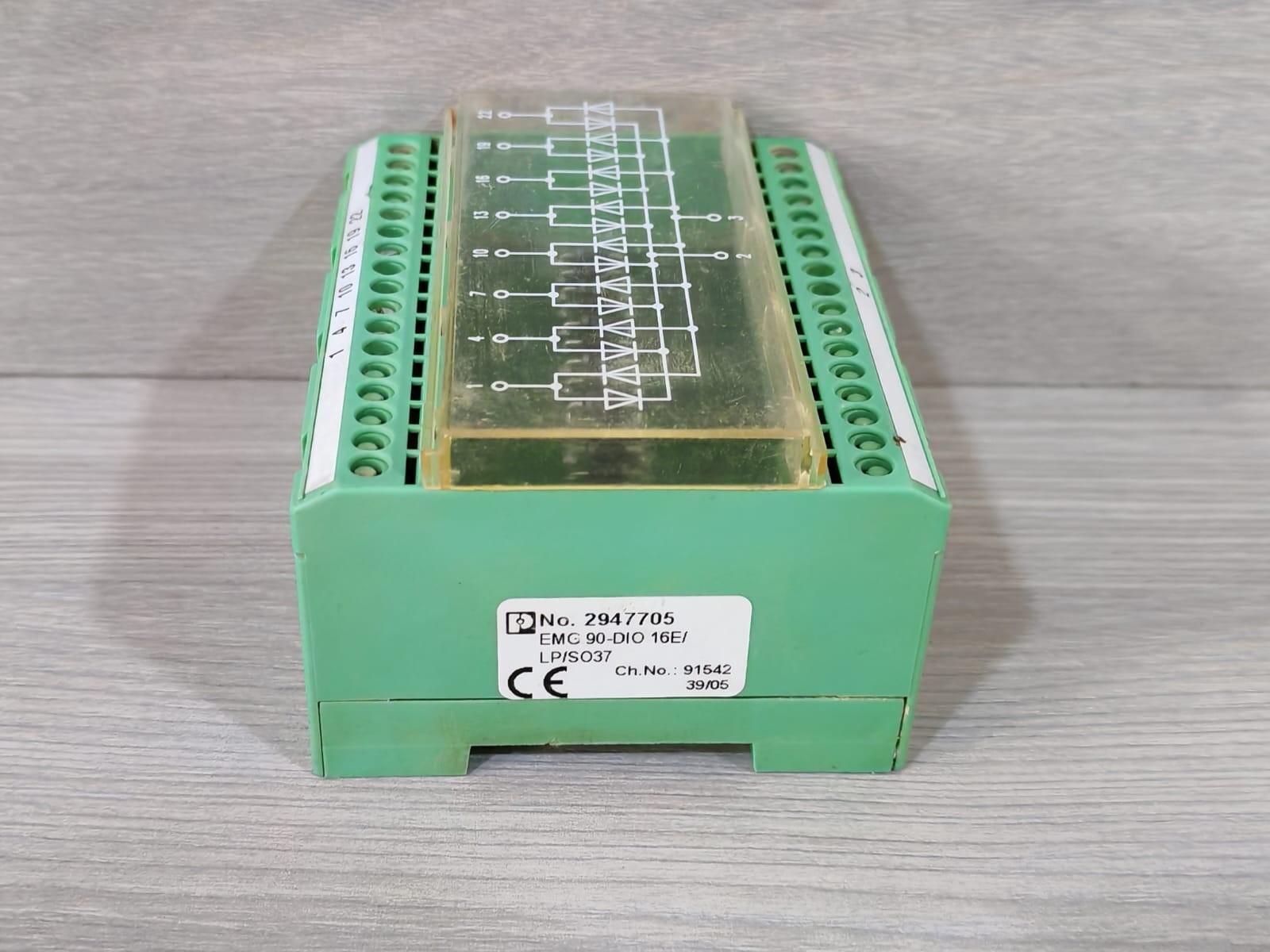 Phoenix Contact 2947705 Phoenix Contact EMG 90-DIO 16E/LP/S037 DIODE BLOCK 2947705 7