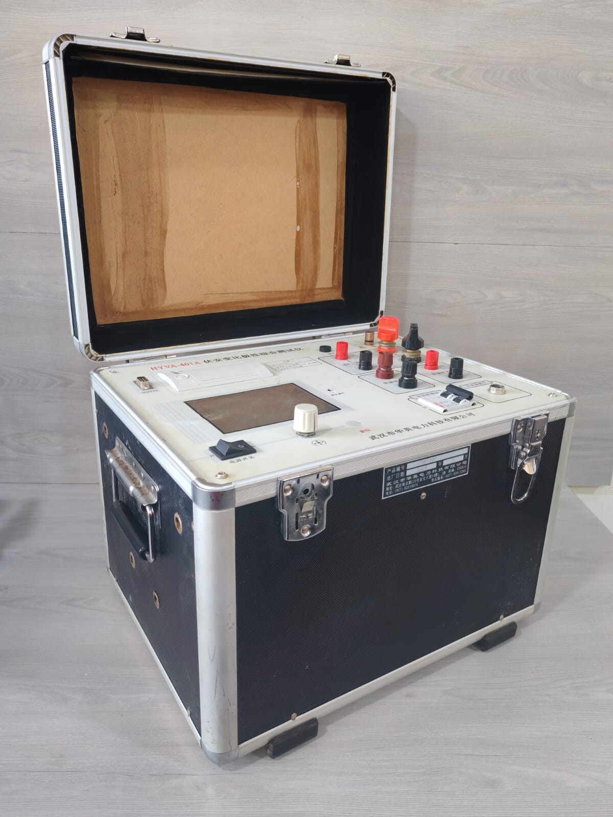 WUHAN HYVA-401A WUHAN HYVA-401A VOLT-AMPERE RATIO & POLARITY AND COMPREHENSIVE TESTER 4