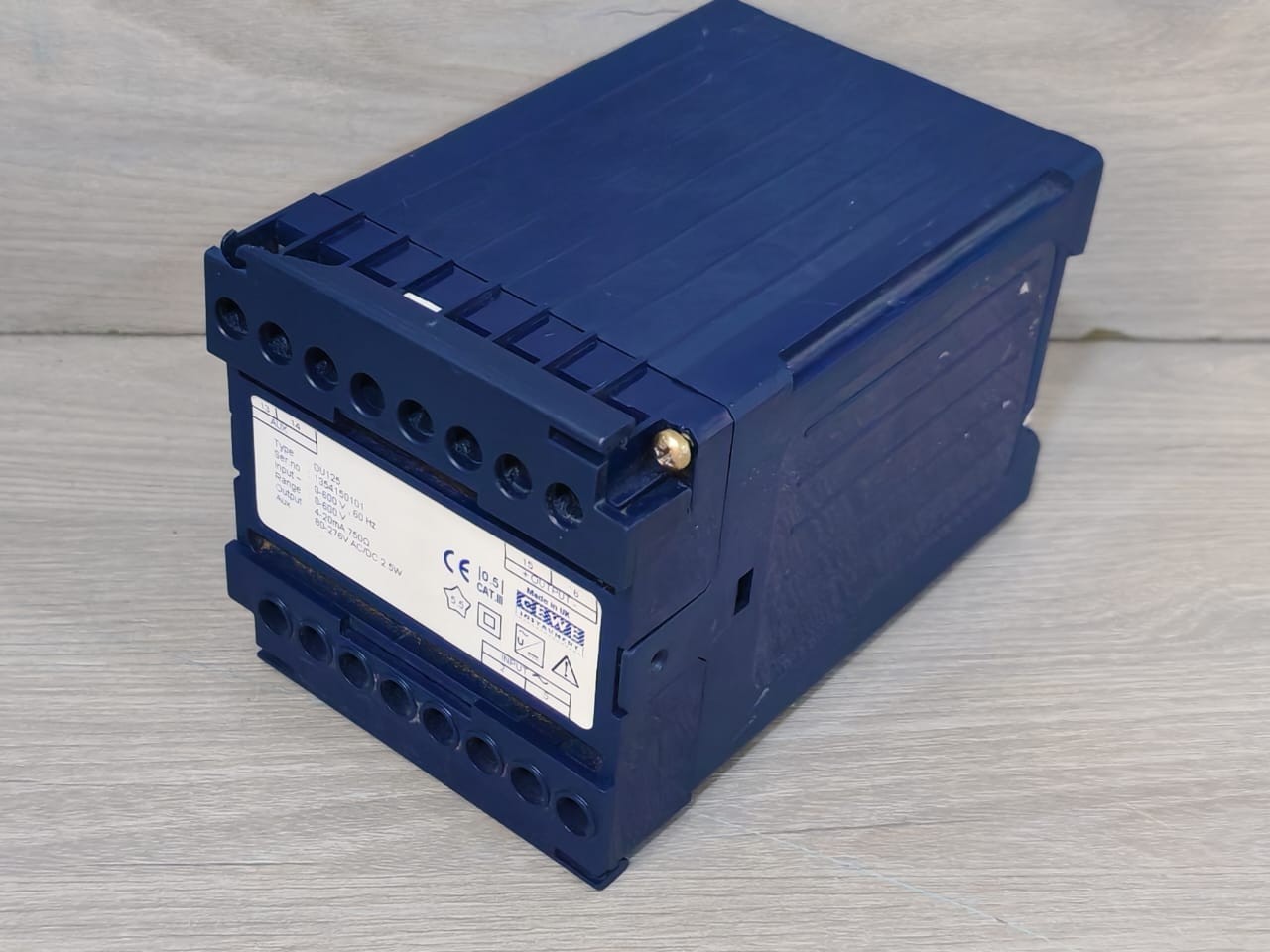 CEWE DU125 CEWE DU125 Discrete Transducer 0-600 V, 60 Hz 9