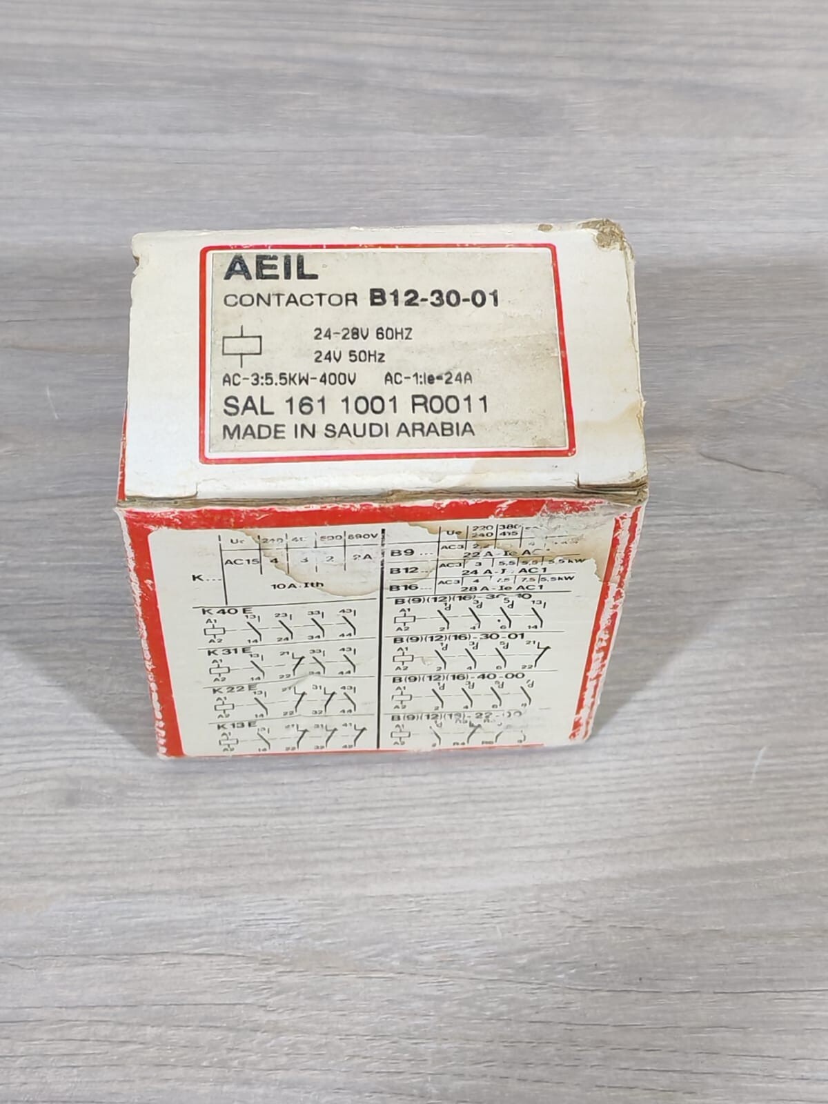 ABB B12-30-01 ABB AEIL B12-30-01 Contactor 10