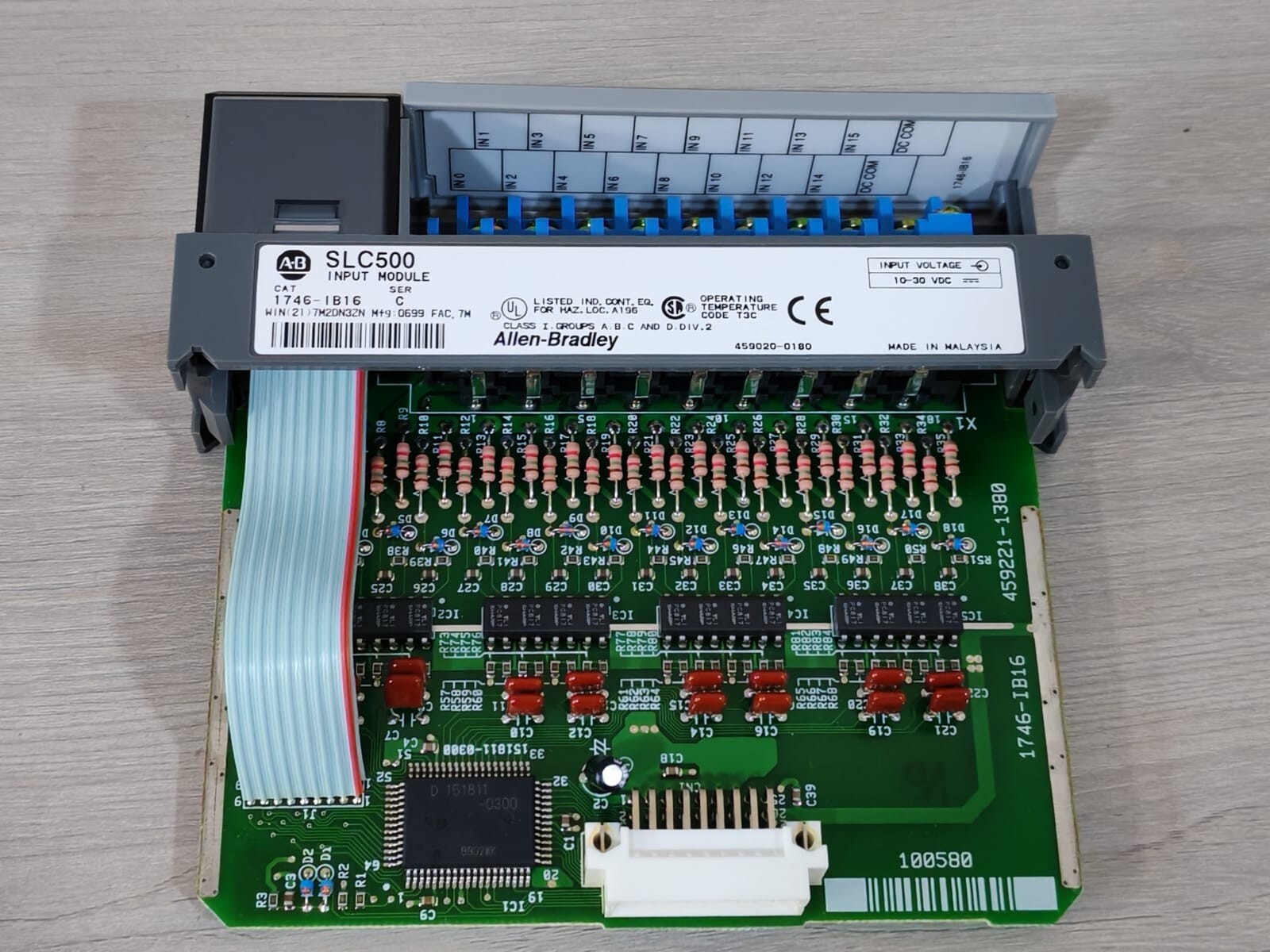 Rockwell Automation 1746-IB16 Allen Bradley 1746-IB16 SLC 500 Input Module Ser. C 7