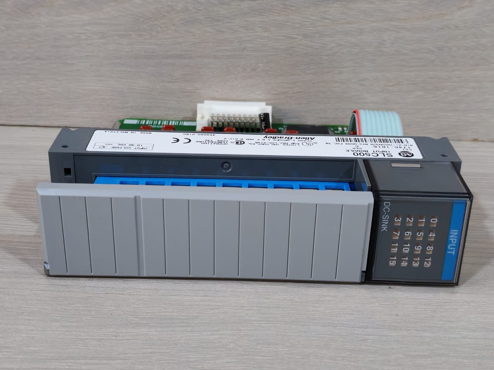 Rockwell Automation 1746-IB16 Allen Bradley 1746-IB16 SLC 500 Input Module Ser. C 8