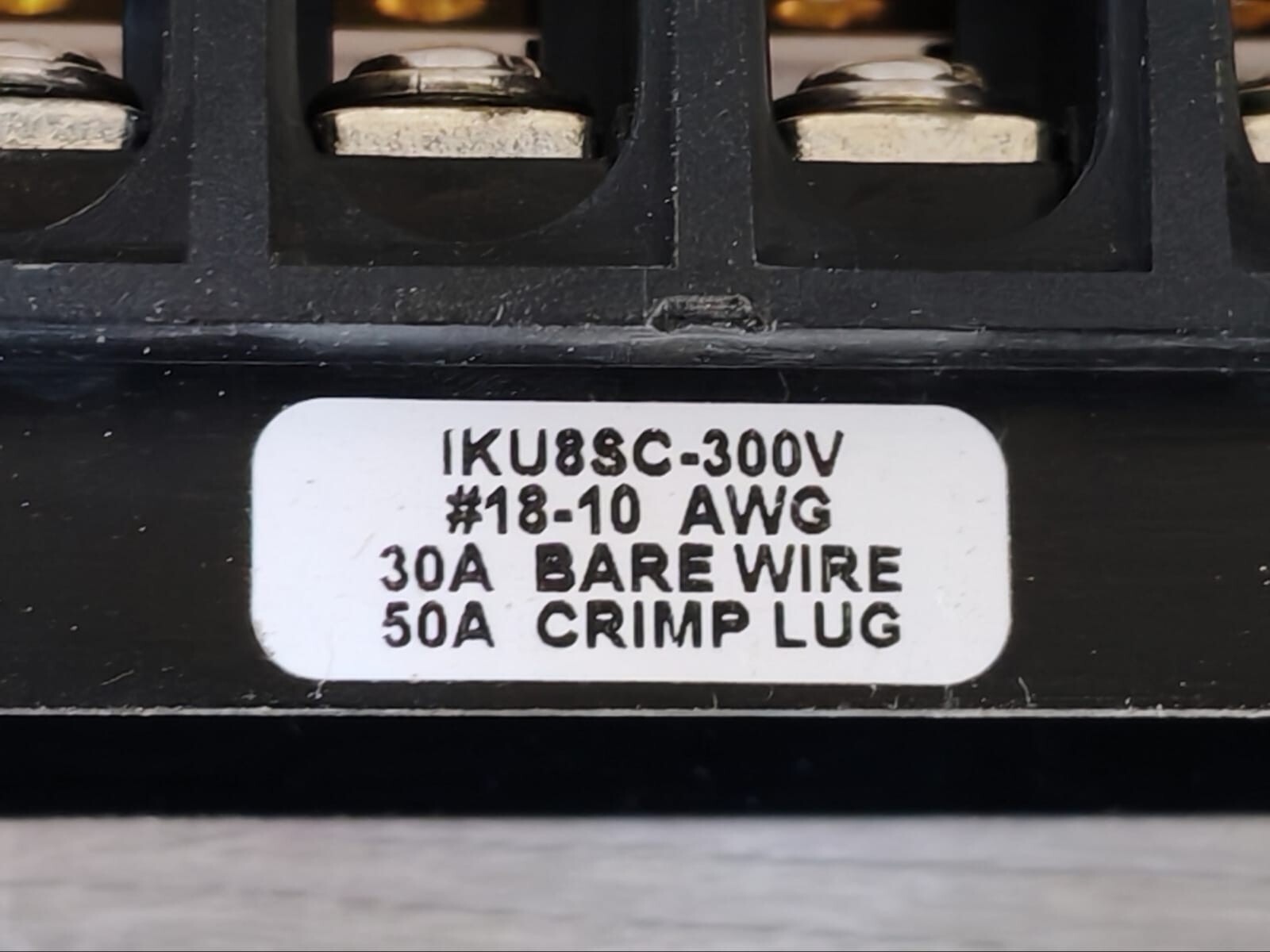 GE IKU8SC GE IKU8SC IKU Terminal Block 78317564697 4