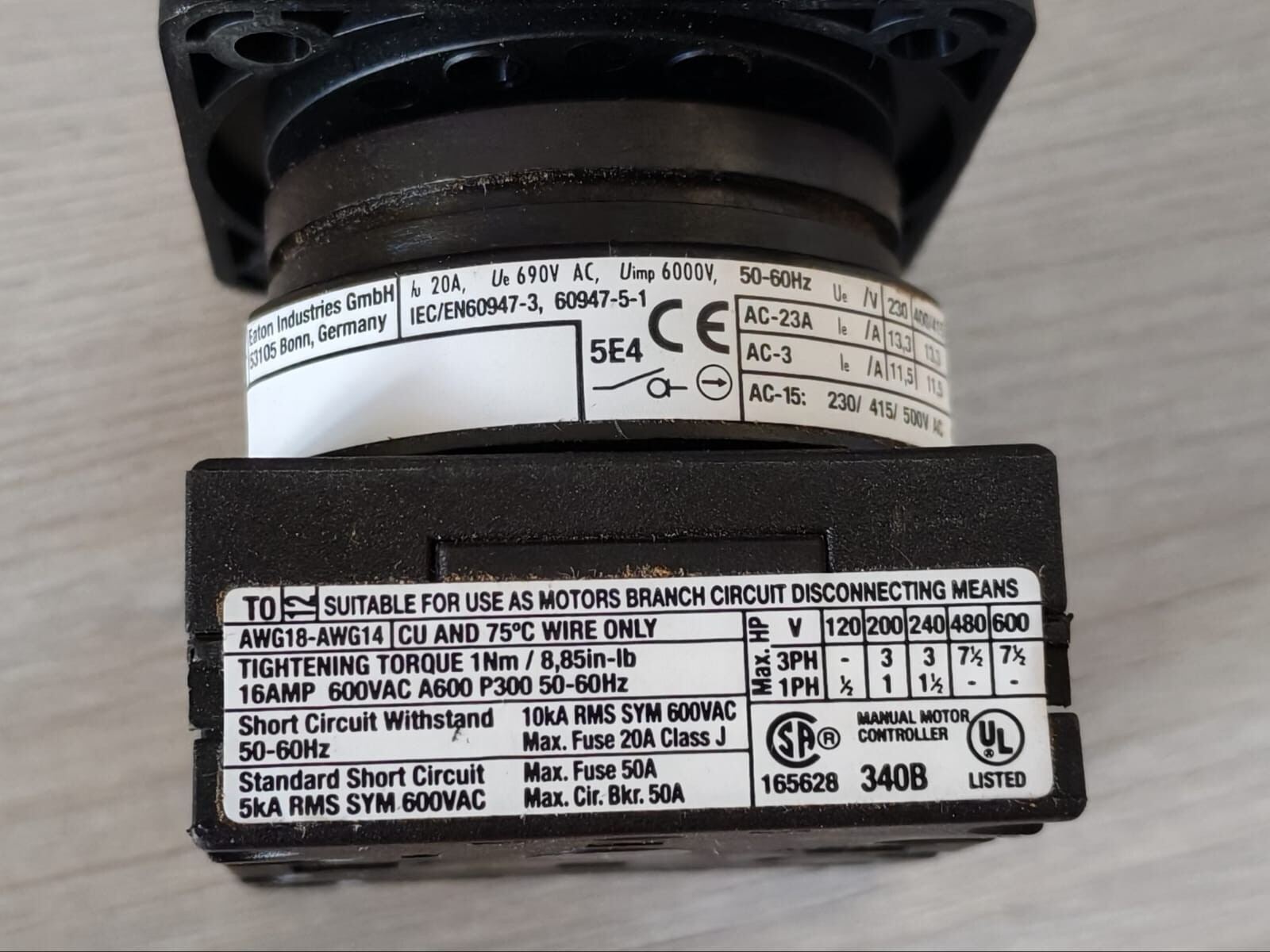Eaton T0-1-102 Eaton T0-1-102 On/Off Switch 5