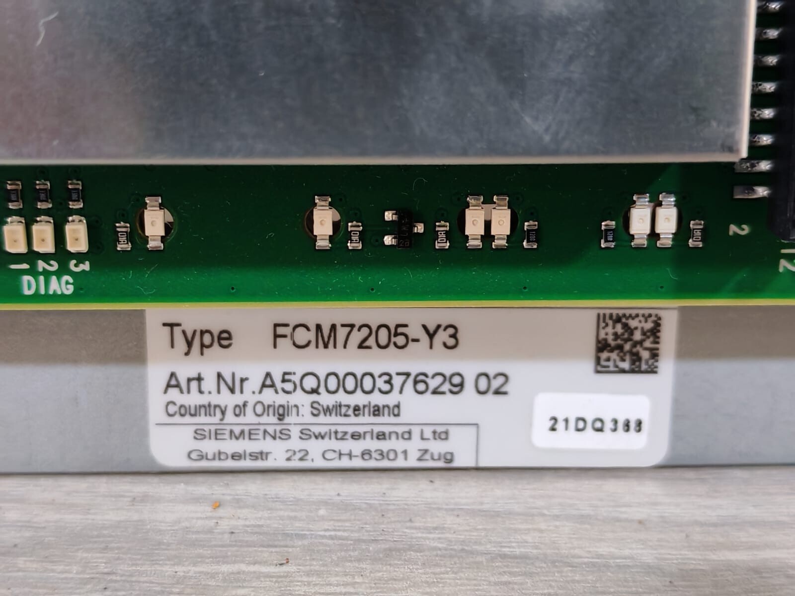 Siemens FCM7205-Y3 SIEMENS FCM7205-Y3 FIRE CONTROL PANEL 7