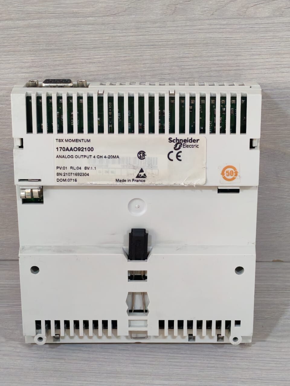 Schneider Electric 170PNT11020 Schneider Electric 170PNT11020 TSX Momentum Comm Adapter with Base 170AAO92100 6