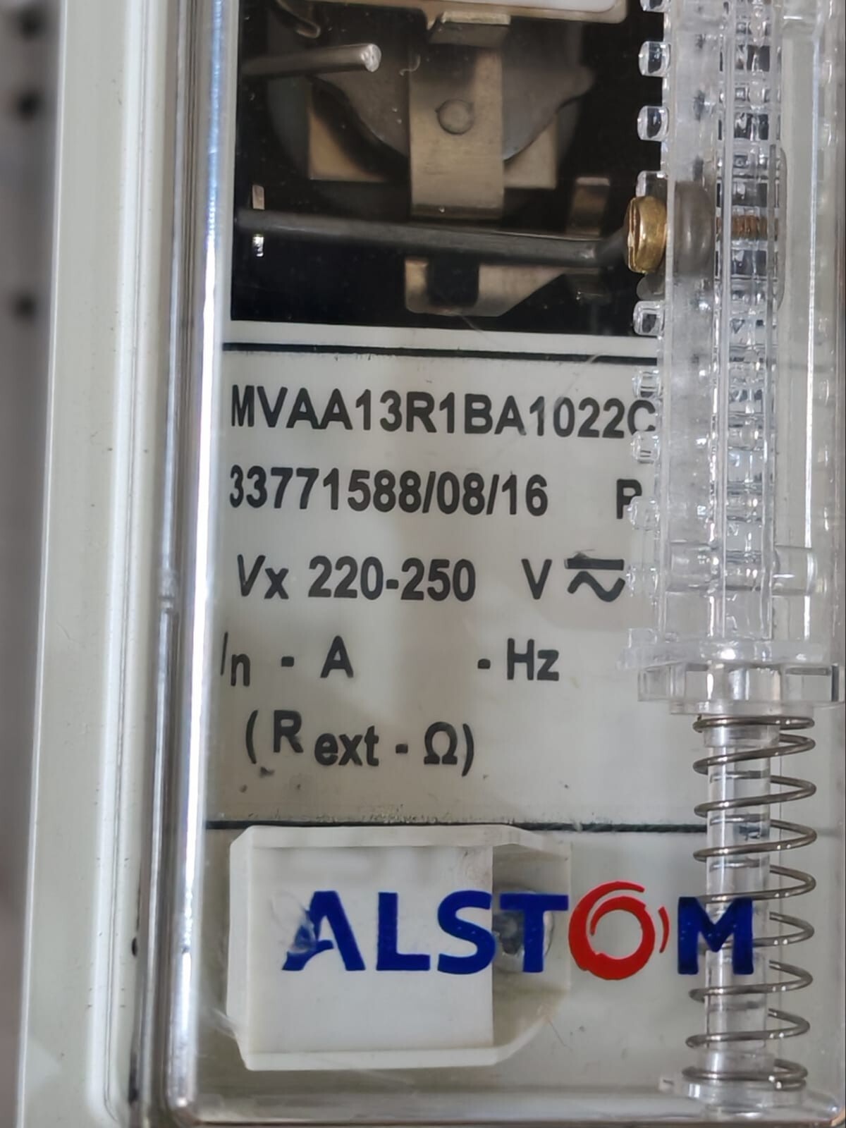 Alstom MVAA13R1BA1022C MVAA Alstom MVAA13R1BA1022C Auxiliary Relay 2