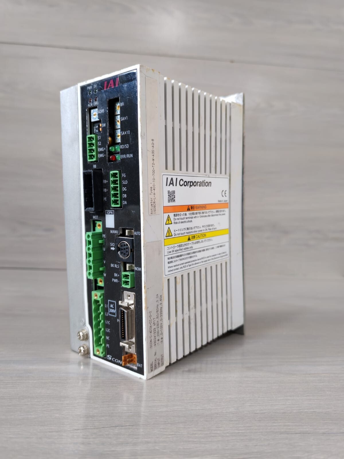 IAI Corporation SCON-C-400A-CC-0-2 IAI Corporation SCON-C-400A-CC-0-2 Actuator Controller 8