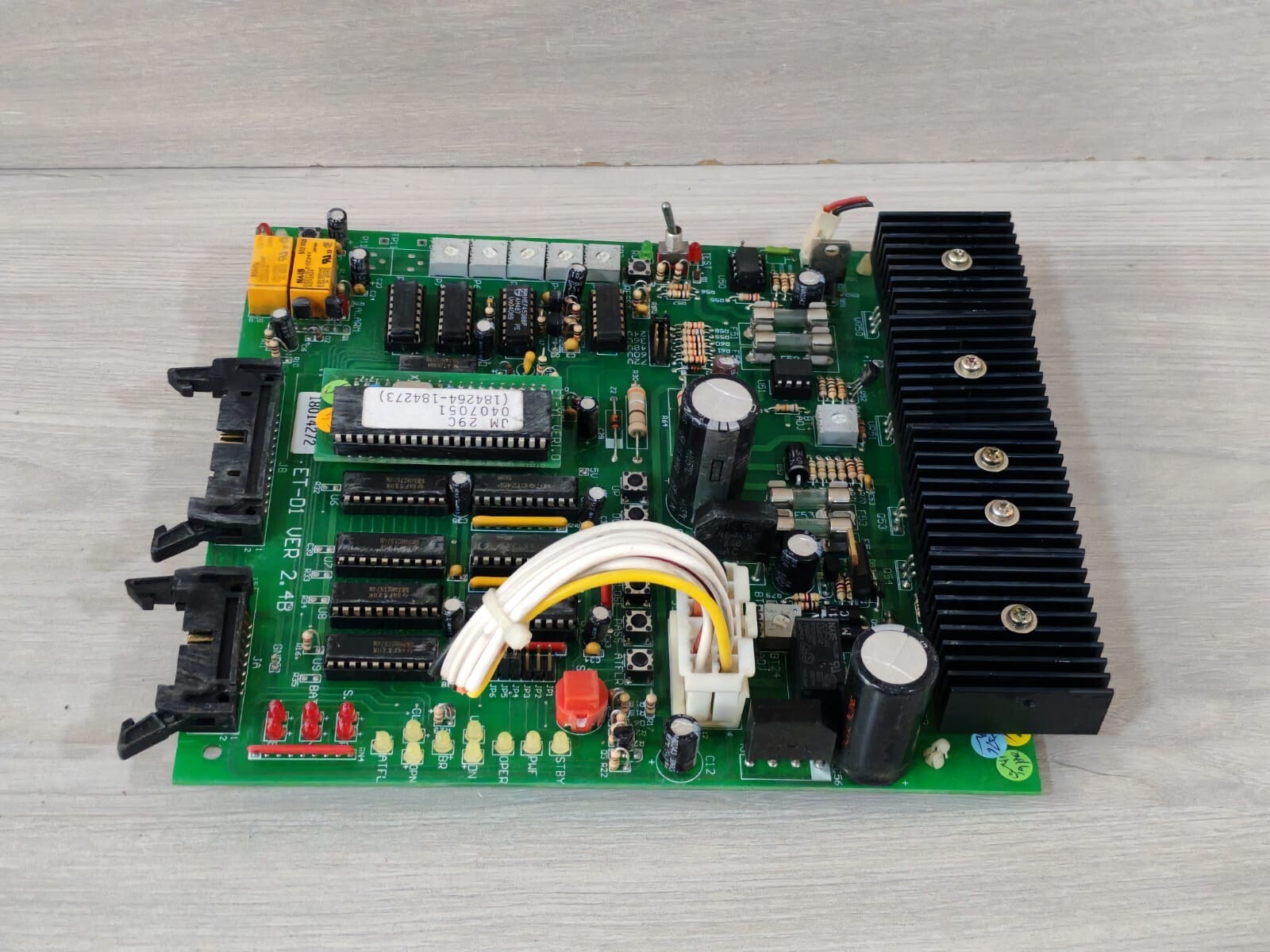 JM ET-D1 VER 2.4B JM 29C 0407051 184264-184273 ET-D1 VER 2.4B PCB BOARD 4