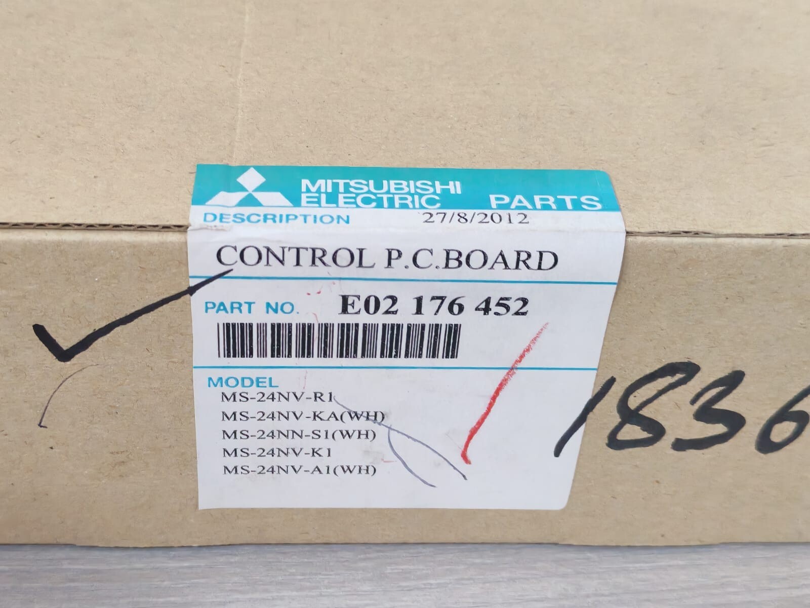 Mitsubishi E02-176-452 Mitsubishi E02-176-452 / E02176452 Electronic Control Board 10