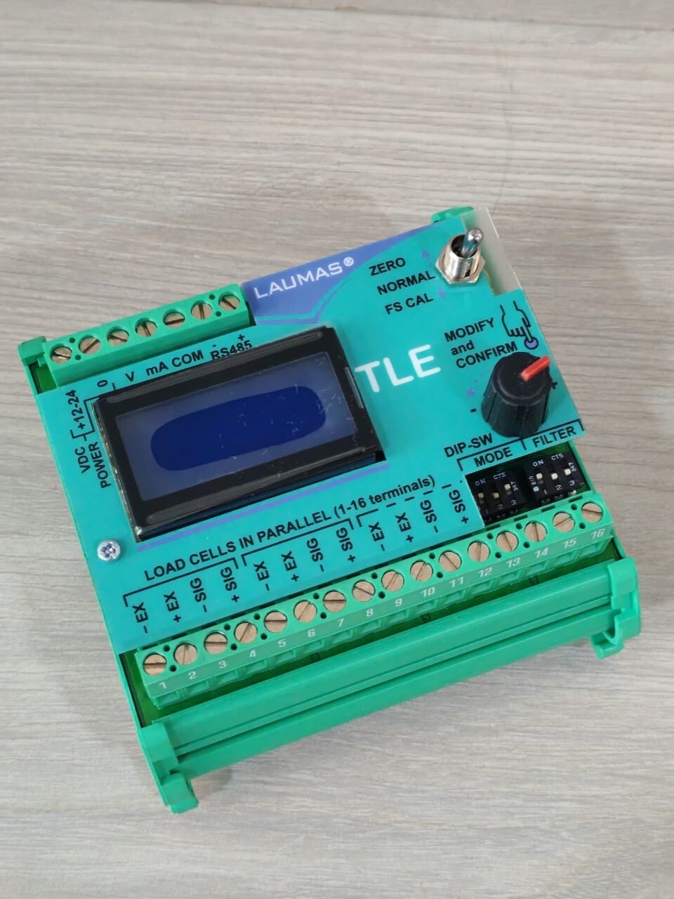 LAUMAS ELETTRONICA TLE LAUMAS ELETTRONICA TLE ANALOG WEIGHT TRANSMITTER WITH FILTHY BOX 4