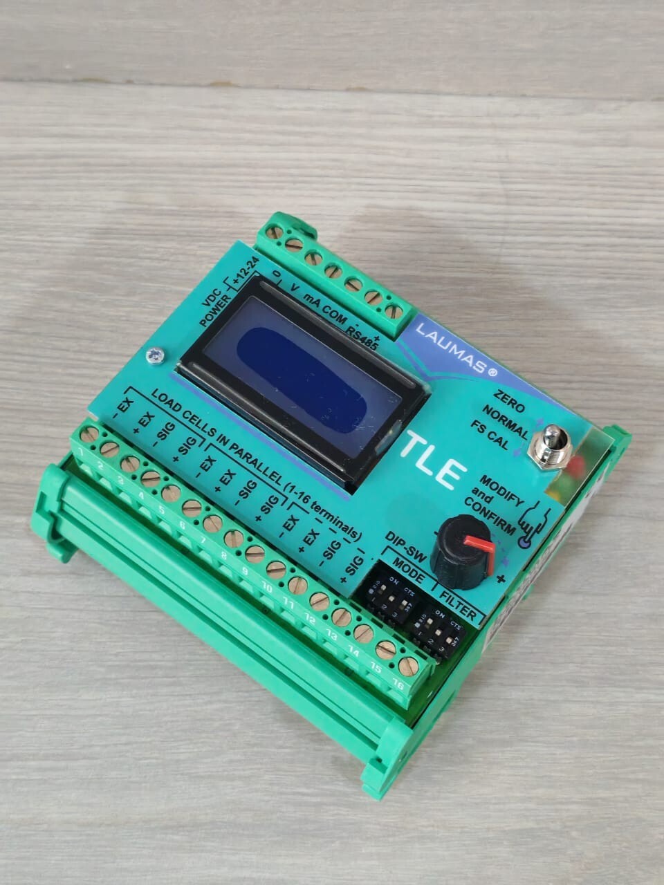 LAUMAS ELETTRONICA TLE LAUMAS ELETTRONICA TLE ANALOG WEIGHT TRANSMITTER WITH FILTHY BOX 5