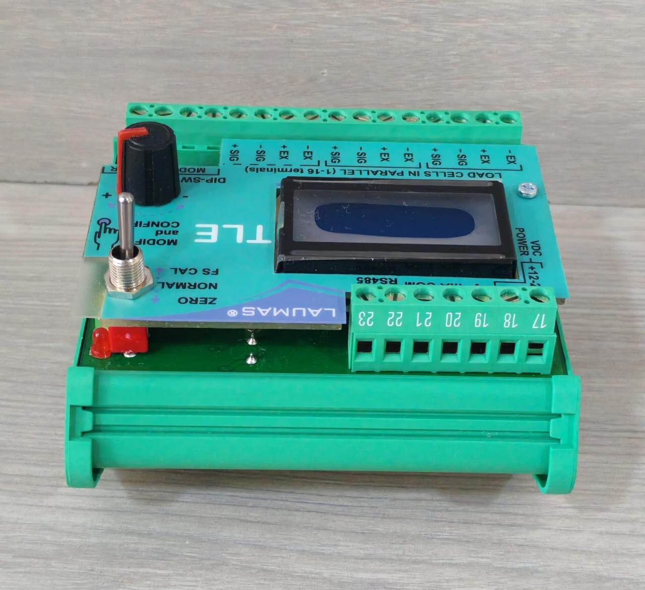 LAUMAS ELETTRONICA TLE LAUMAS ELETTRONICA TLE ANALOG WEIGHT TRANSMITTER WITH FILTHY BOX 9