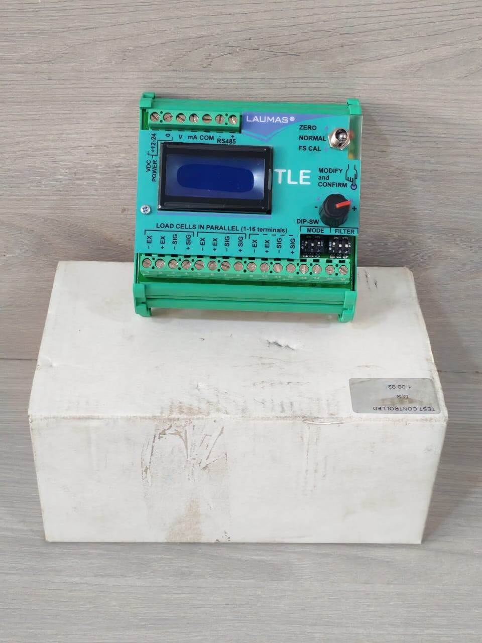 LAUMAS ELETTRONICA TLE ANALOG WEIGHT TRANSMITTER WITH FILTHY BOX