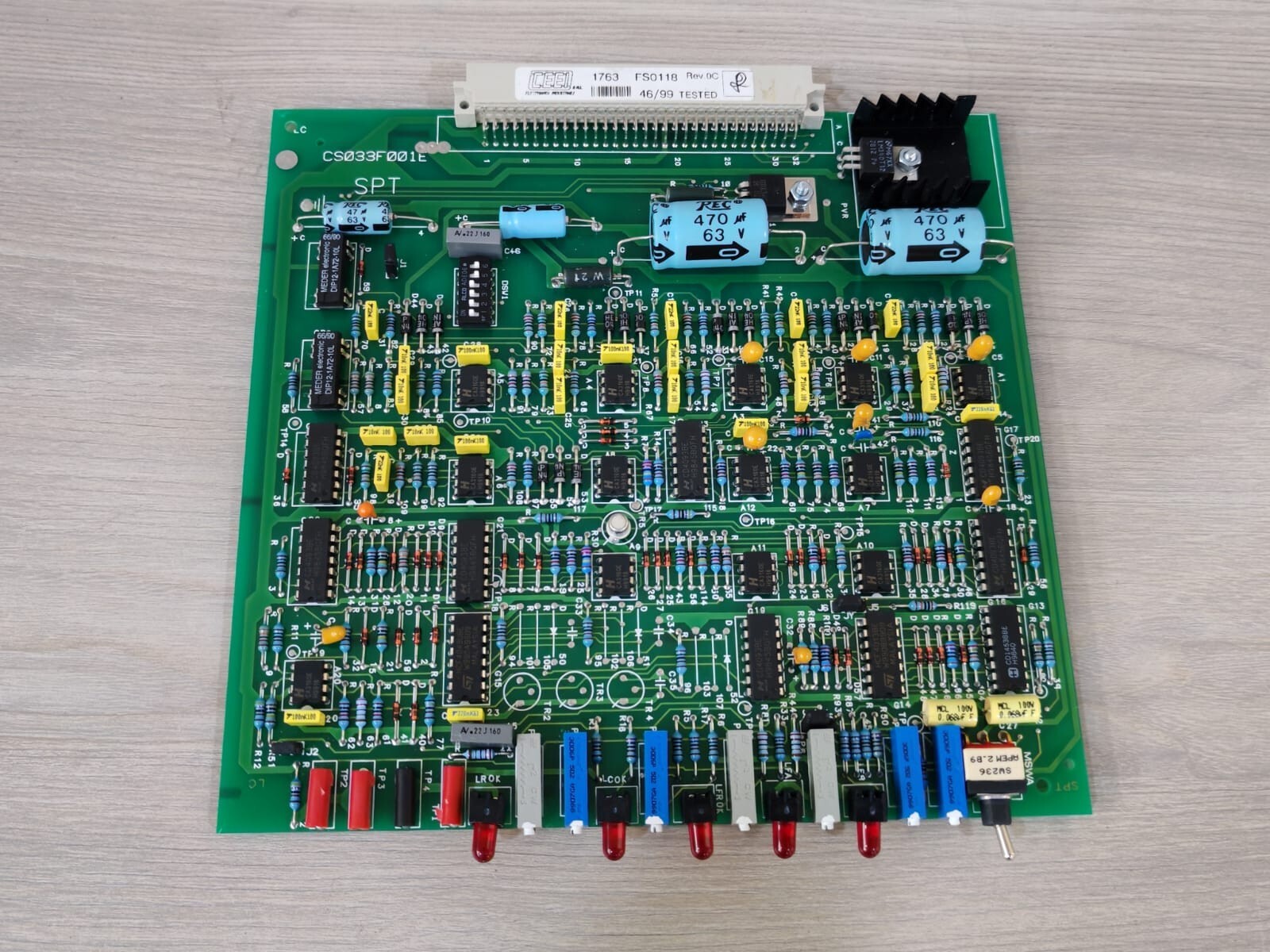 UNKNOWN CS033F001E SPT CS033F001E / LC033A001F PCB CARD 3