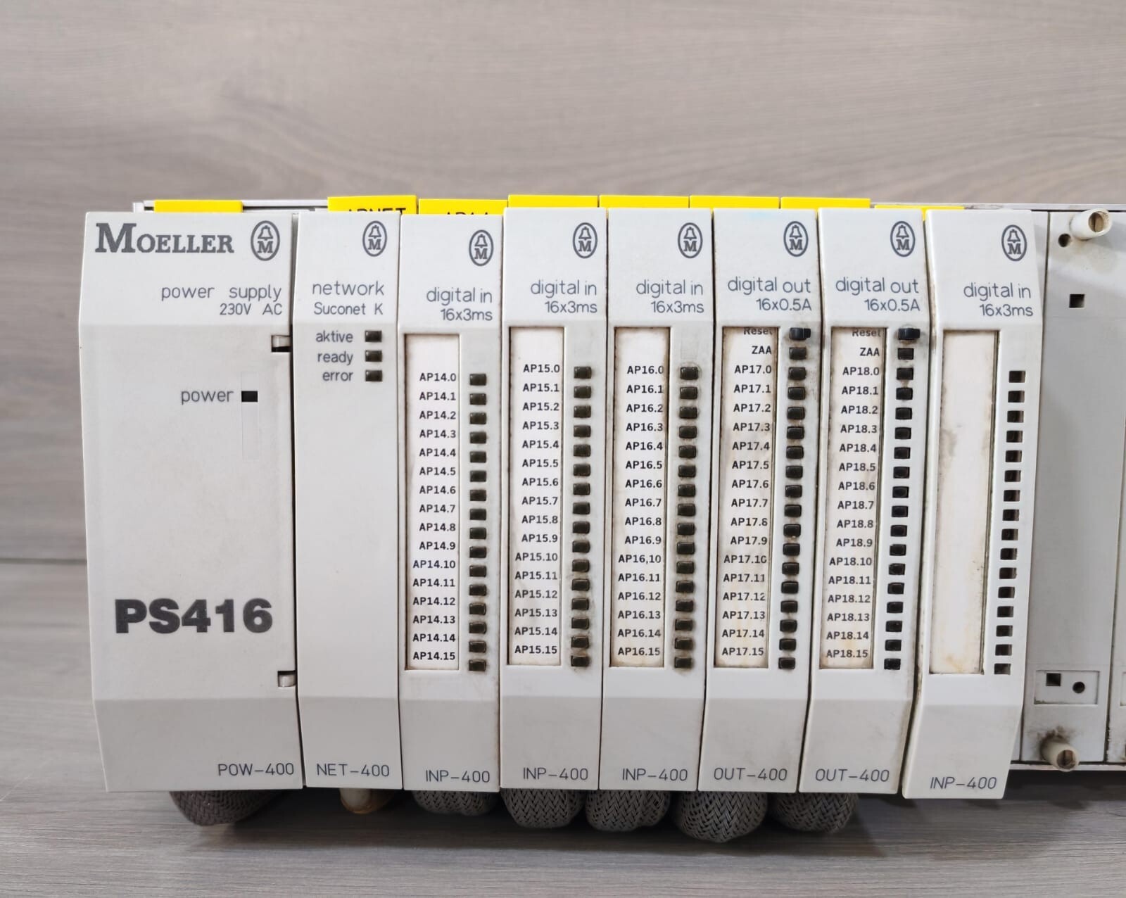 Eaton POW-400 MOELLER PS416 POW-400/ NET-400/ INP-400 /OUT-400 230VAC POWER SUPPLY 2