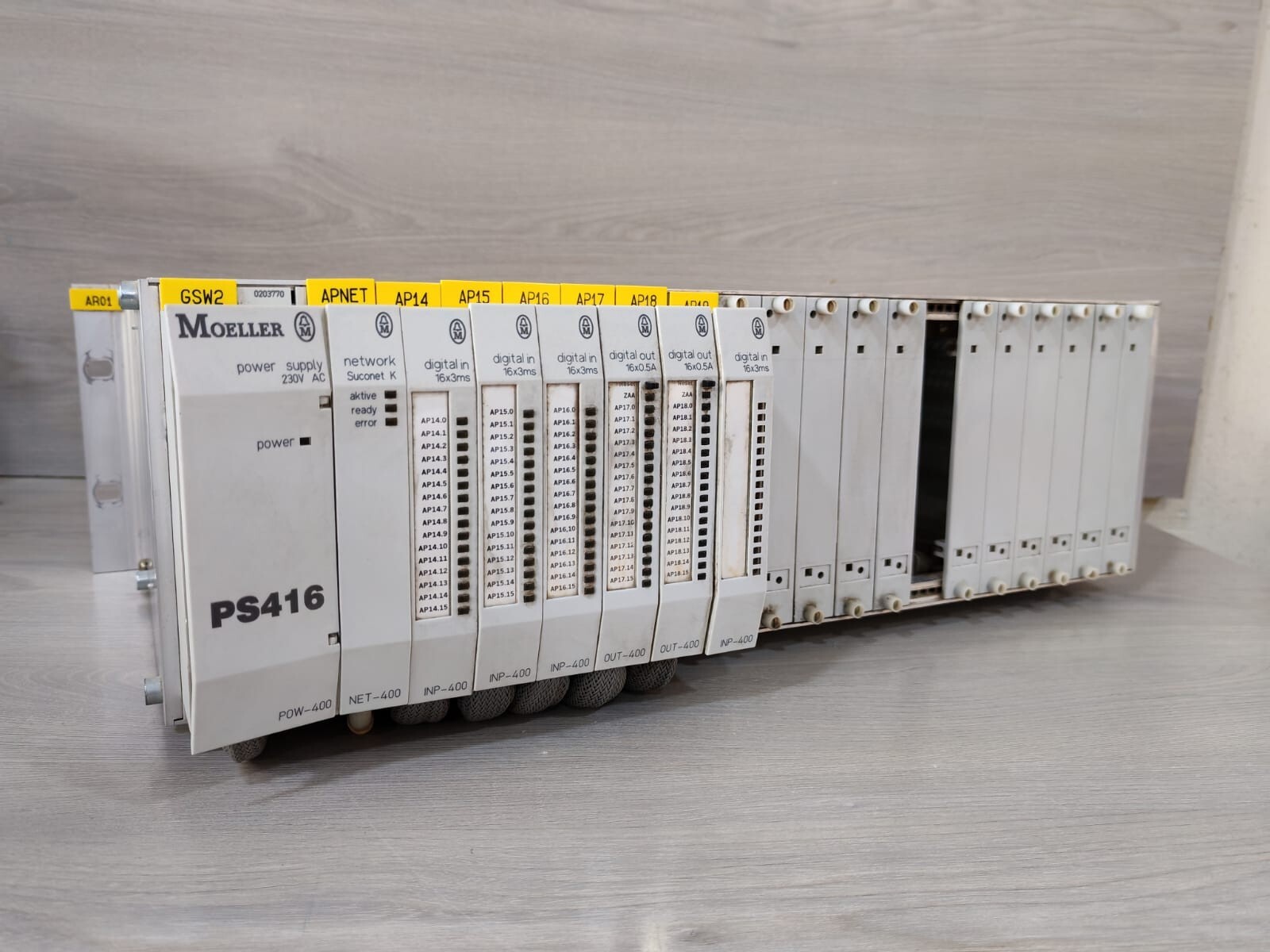 Eaton POW-400 MOELLER PS416 POW-400/ NET-400/ INP-400 /OUT-400 230VAC POWER SUPPLY 3