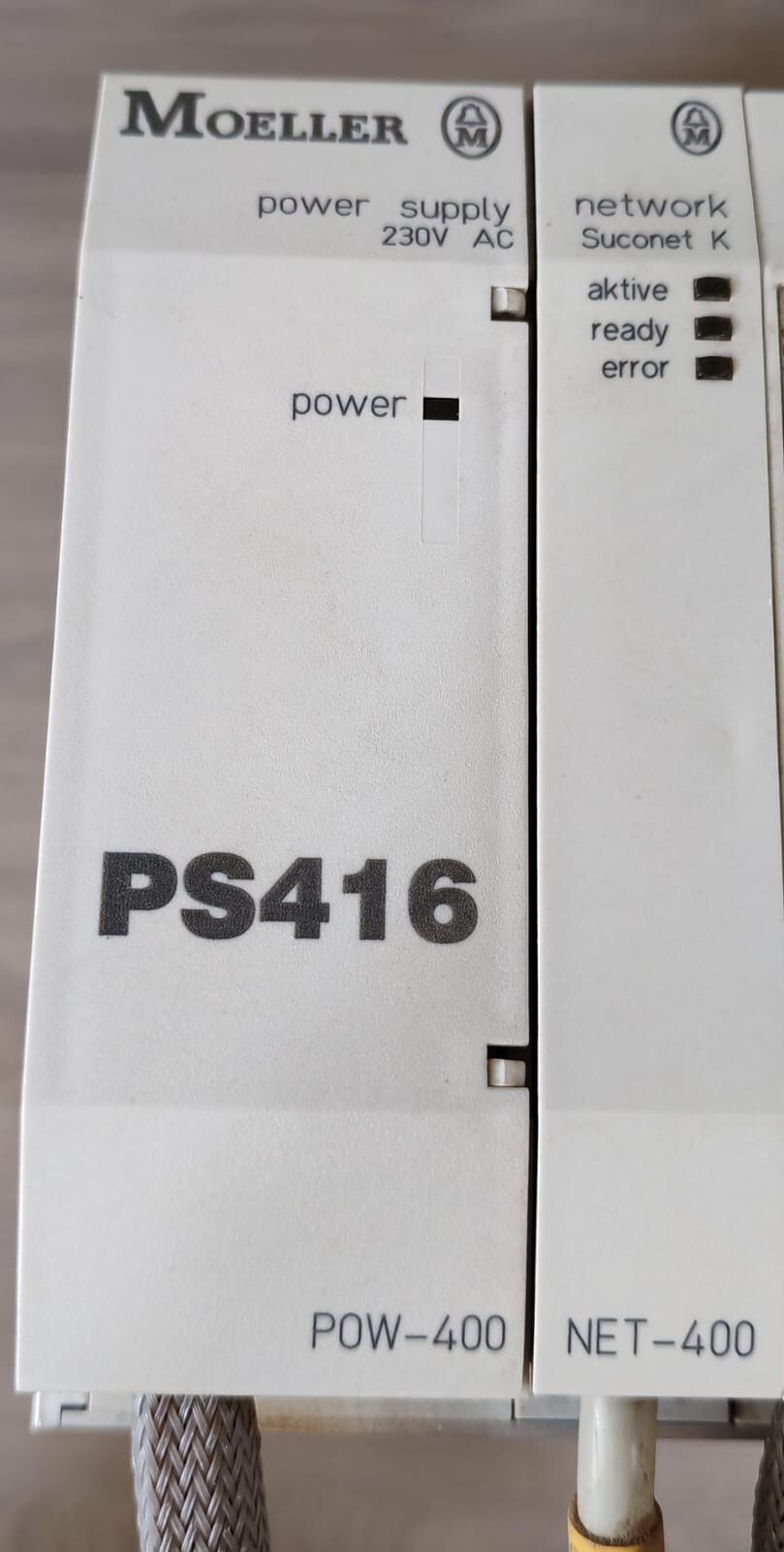 Eaton POW-400 MOELLER PS416 POW-400/ NET-400/ INP-400 /OUT-400 230VAC POWER SUPPLY 5