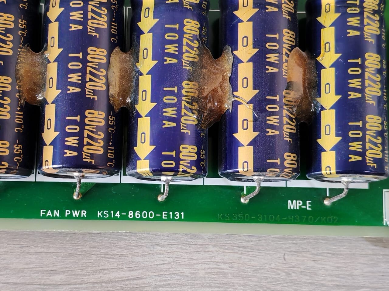Unbranded KS14-8600-E131 KS14-8600-E131 Spare For Fujitsu Fan Power Unit PCB Board 2