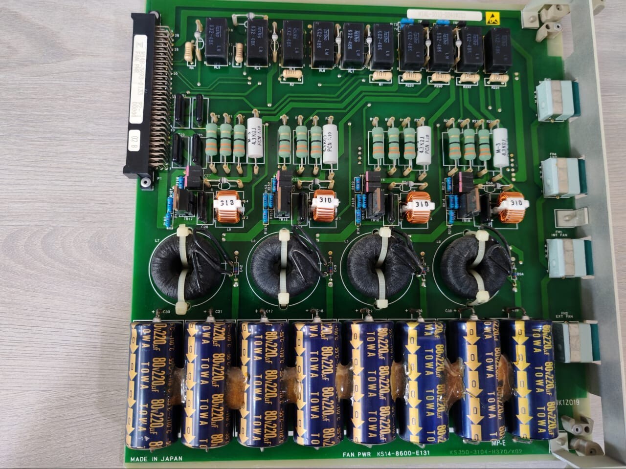 Unbranded KS14-8600-E131 KS14-8600-E131 Spare For Fujitsu Fan Power Unit PCB Board 4
