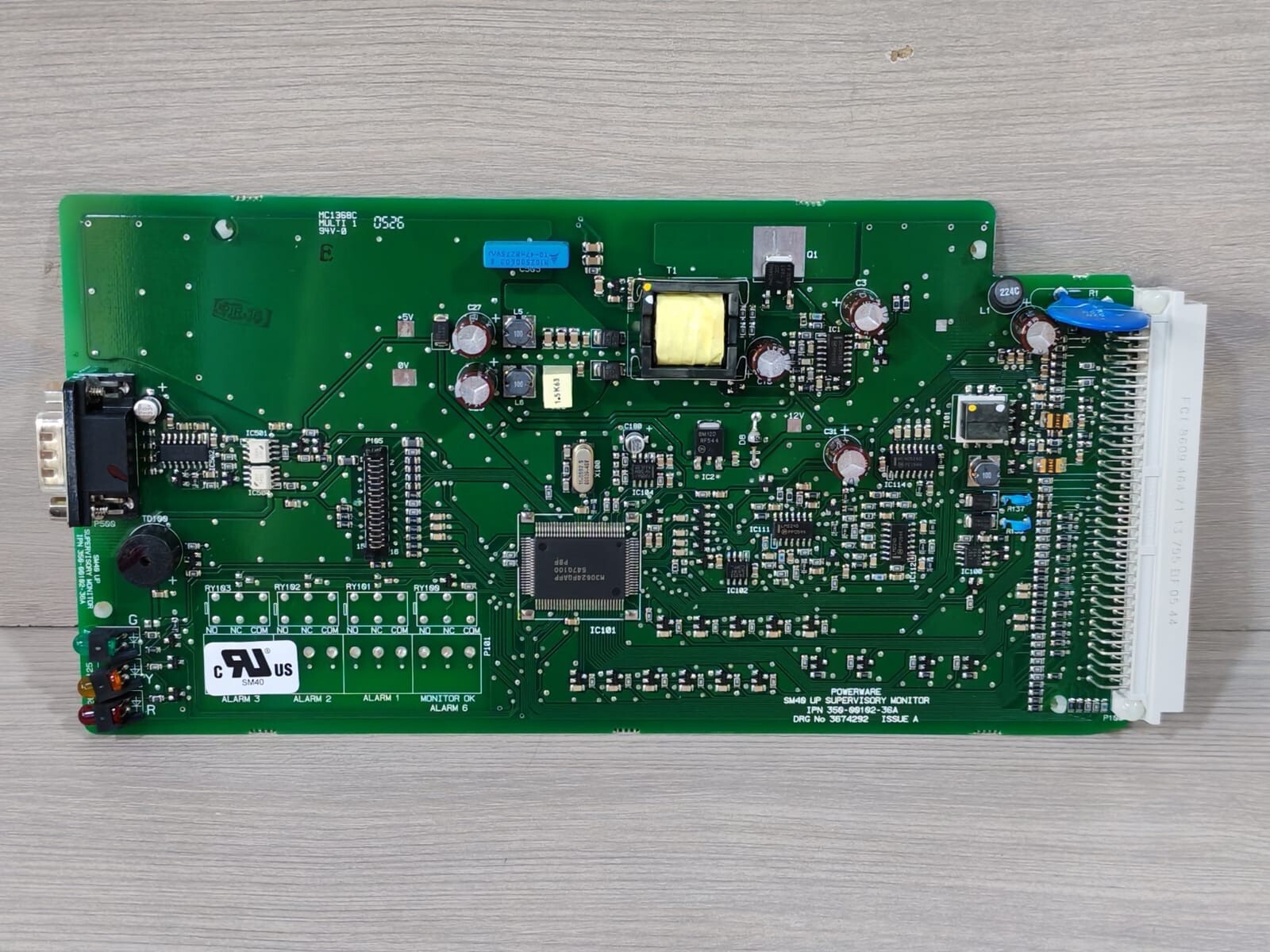 Eaton SM40-01 EATON POWERWARE SM40 UP SUPERVISORY MONITOR 350-00102-36A 3674292 SM40-01 2