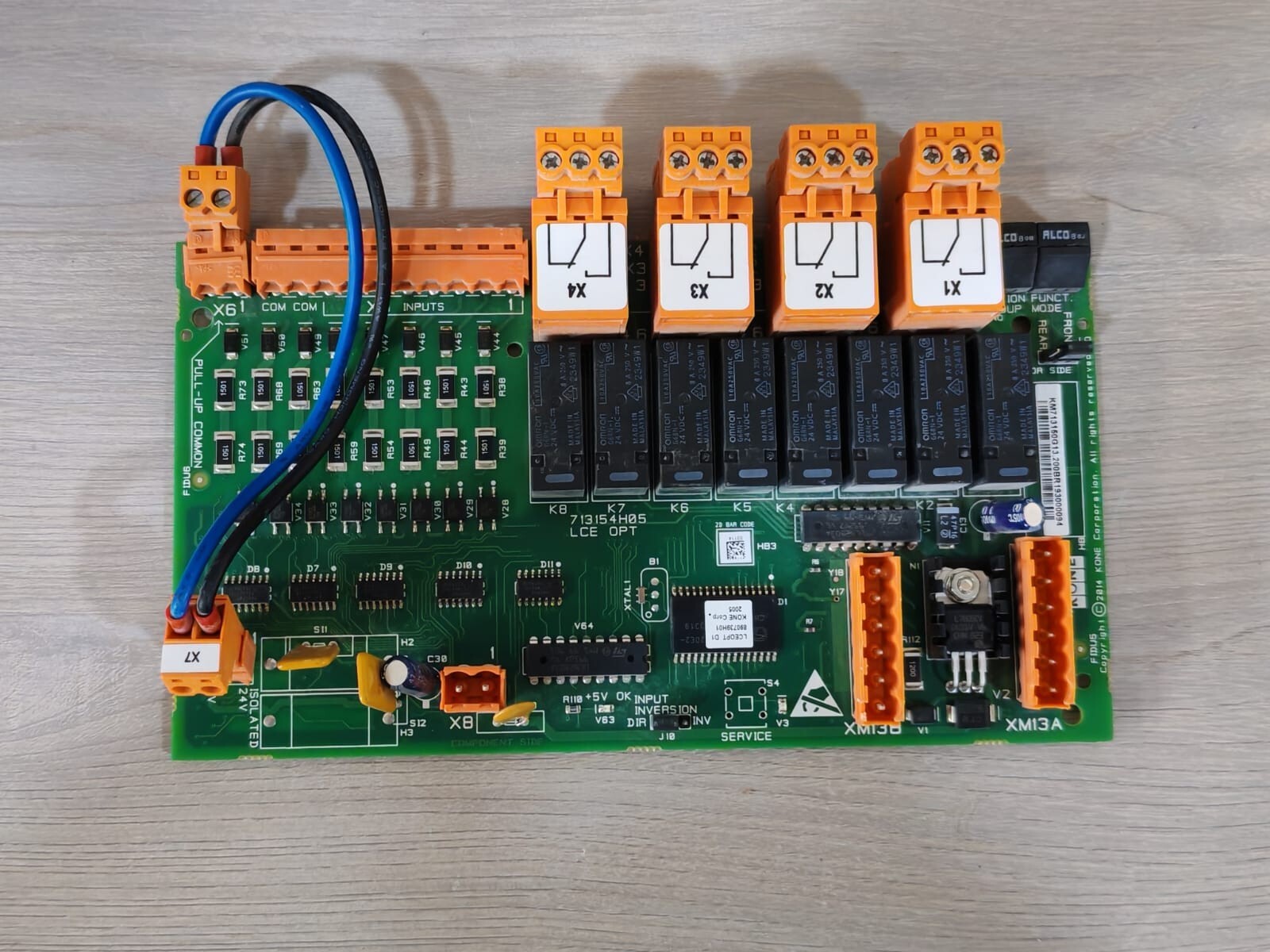 KONE 713154H05 KONE 713154H05 LCE OPT Circuit Board 4