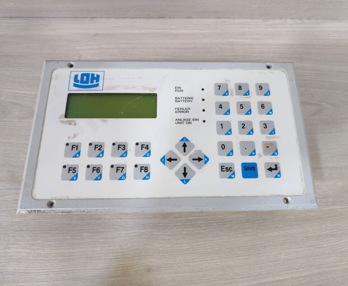 berthel 1.32 BERTHEL COMCON 90 Ver. 1.32 LOH, Operator Interface Display 4