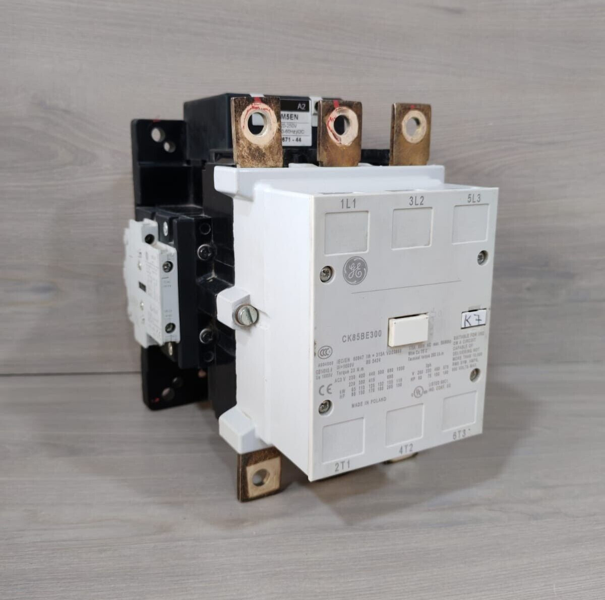 GENERAL ELECTRIC CK85BE300 GENERAL ELECTRIC CK85BE300 175A 500VAC 50/60Hz CONTRACTOR 3