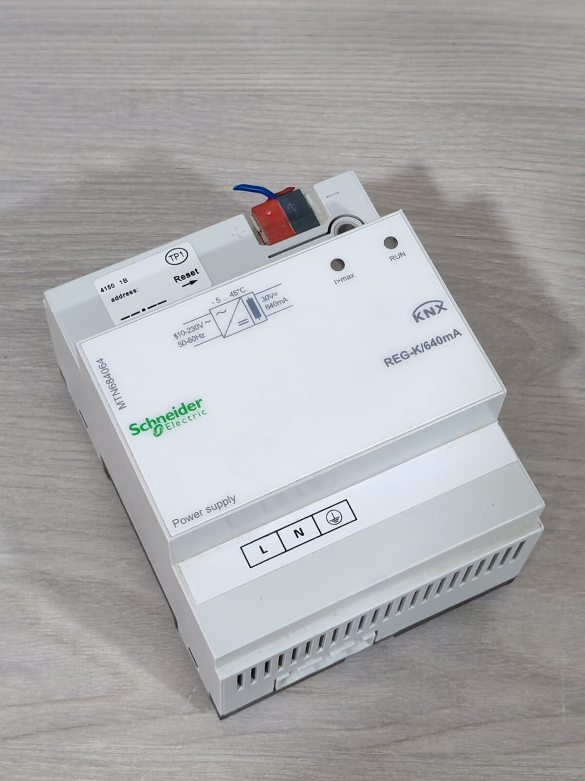 Schneider Electric MTN684064 SCHNEIDER ELECTRIC MTN684064 REG-K/640mA POWER SUPPLY 8