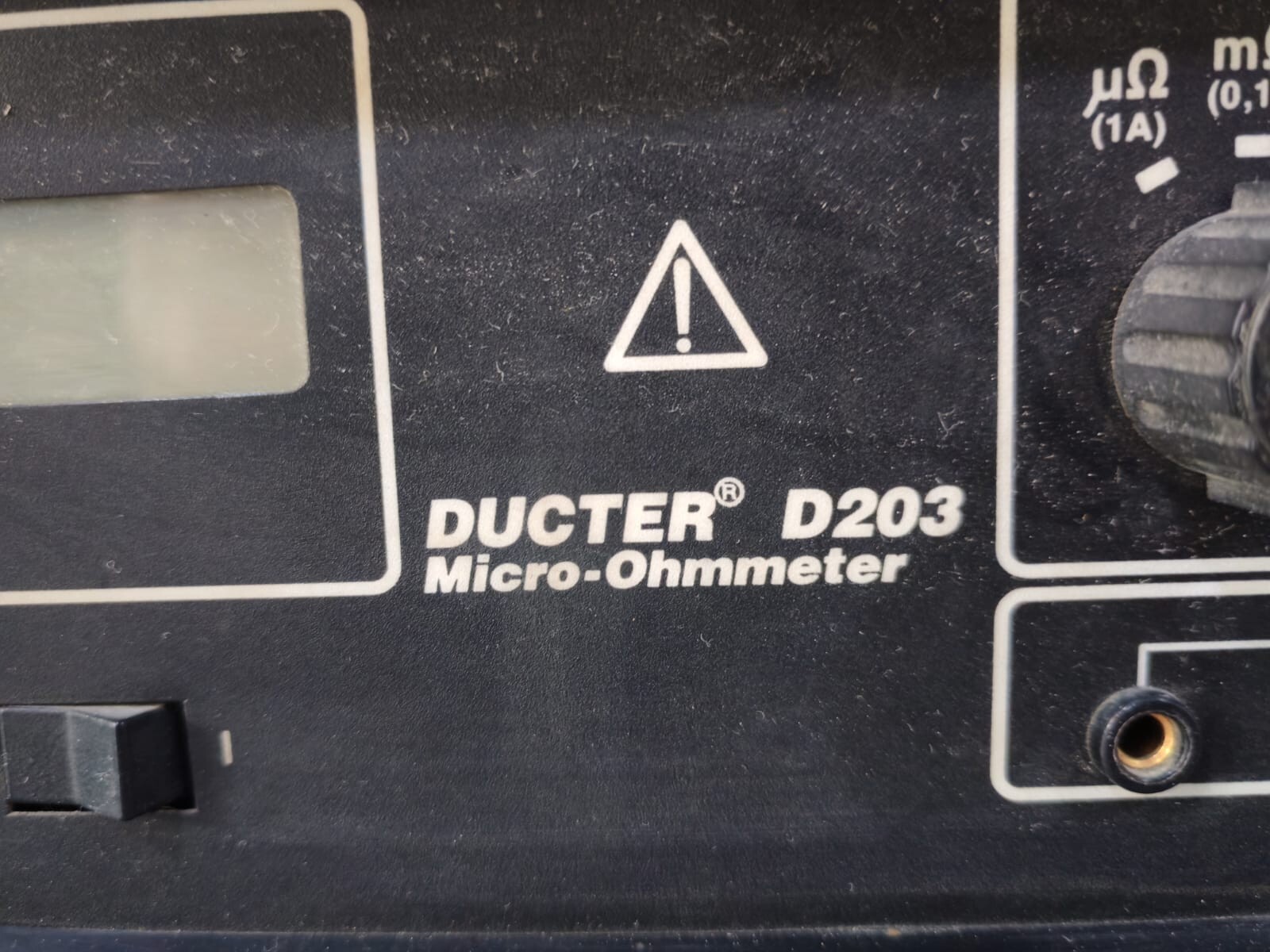 Megger D203 MEGGER DUCTER D203 LOW RESISTANCE OHMMETER-WITHOUT HANDLE 2