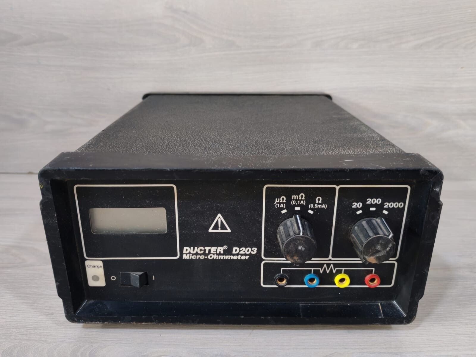 MEGGER DUCTER D203 LOW RESISTANCE OHMMETER-WITHOUT HANDLE