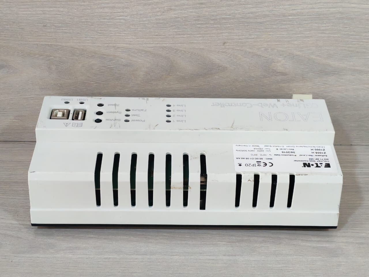 Eaton 40071361055 EATON CGLINE+WEB-CONTROLLER 40071361055 SOFTWARE REV.LEVEL E. Z1005.H/Z1000H 9