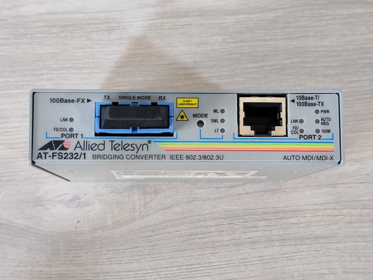 Allied Telesis 990-001166-60 Allied Telesis AT-FS232/1 Bridging Converter P/n: 990-001166-60 4