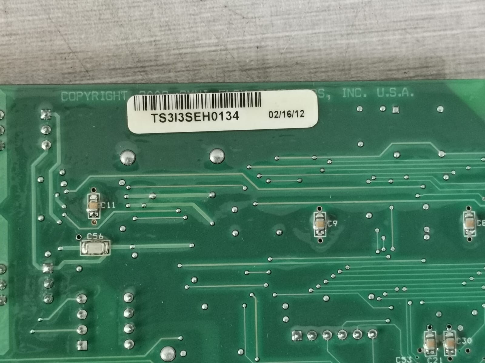 OMNI Flow Computers 68-6208 OMNI Flow Computers 68-6208 PCB Board E/D Module for Model 6000 8
