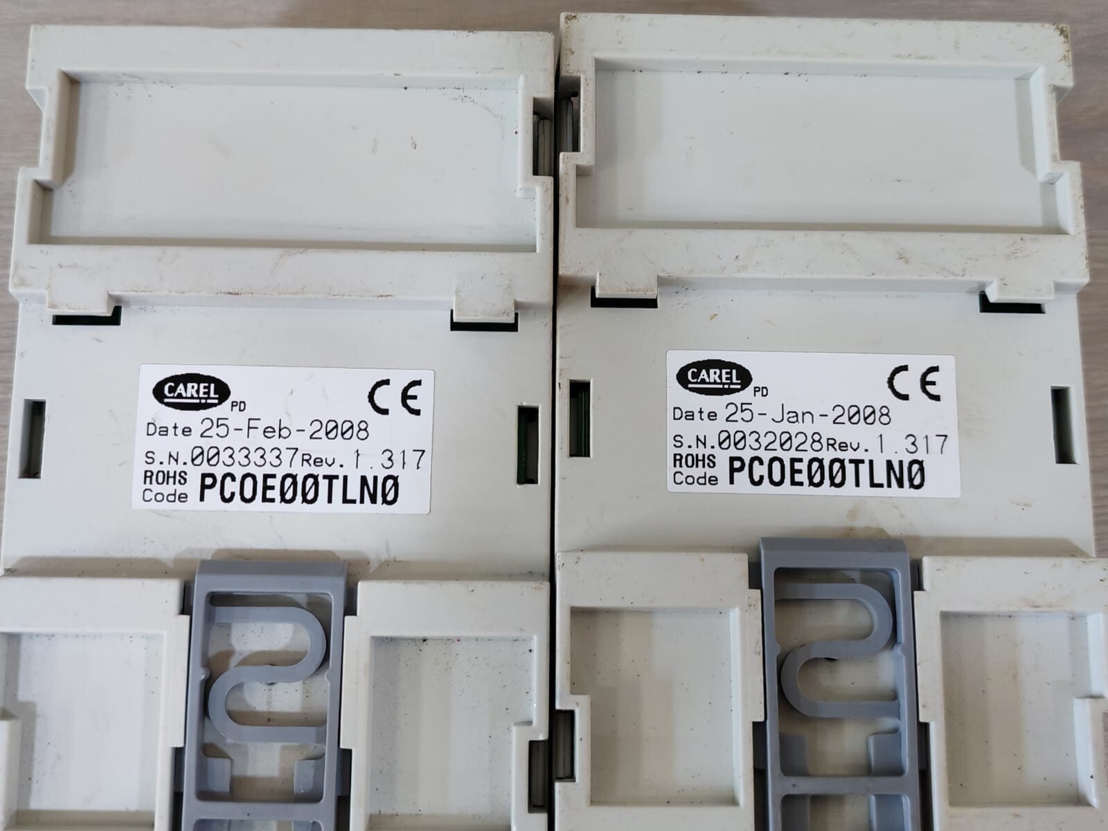 CAREL PCOE00TLN0 PCS. Carel PCOE00TLN0 Rev. 1.317 PCO TLAN 7