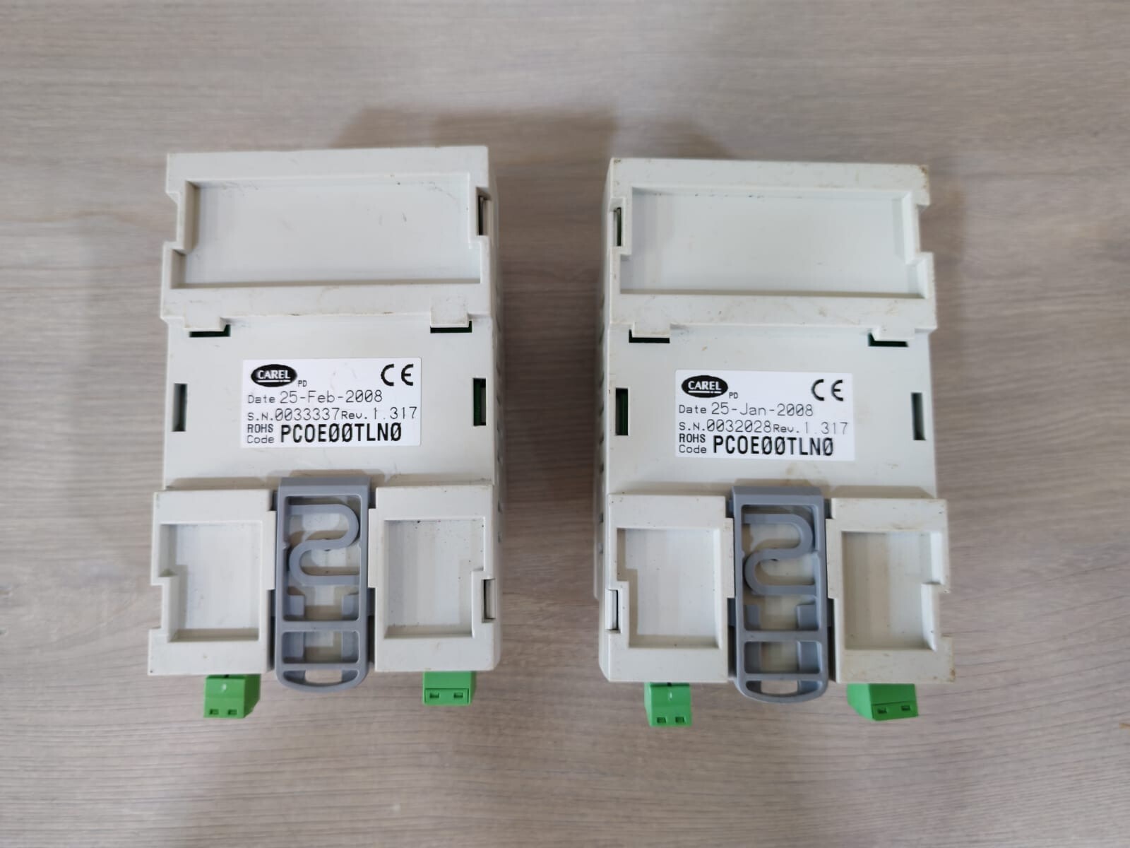 CAREL PCOE00TLN0 PCS. Carel PCOE00TLN0 Rev. 1.317 PCO TLAN 8