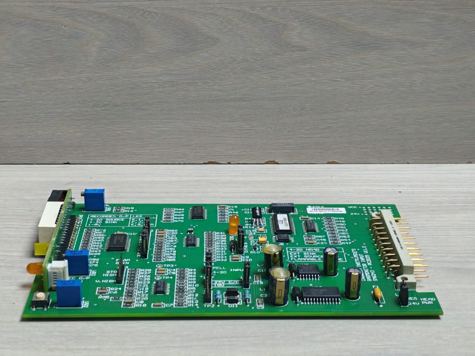 CROWCON INSTRUMENTS SM6243-PC2029 CROWCON INSTRUMENTS SM6243-PC2029 V11.0 GASMONITOR INPUT PCB BOARD 6