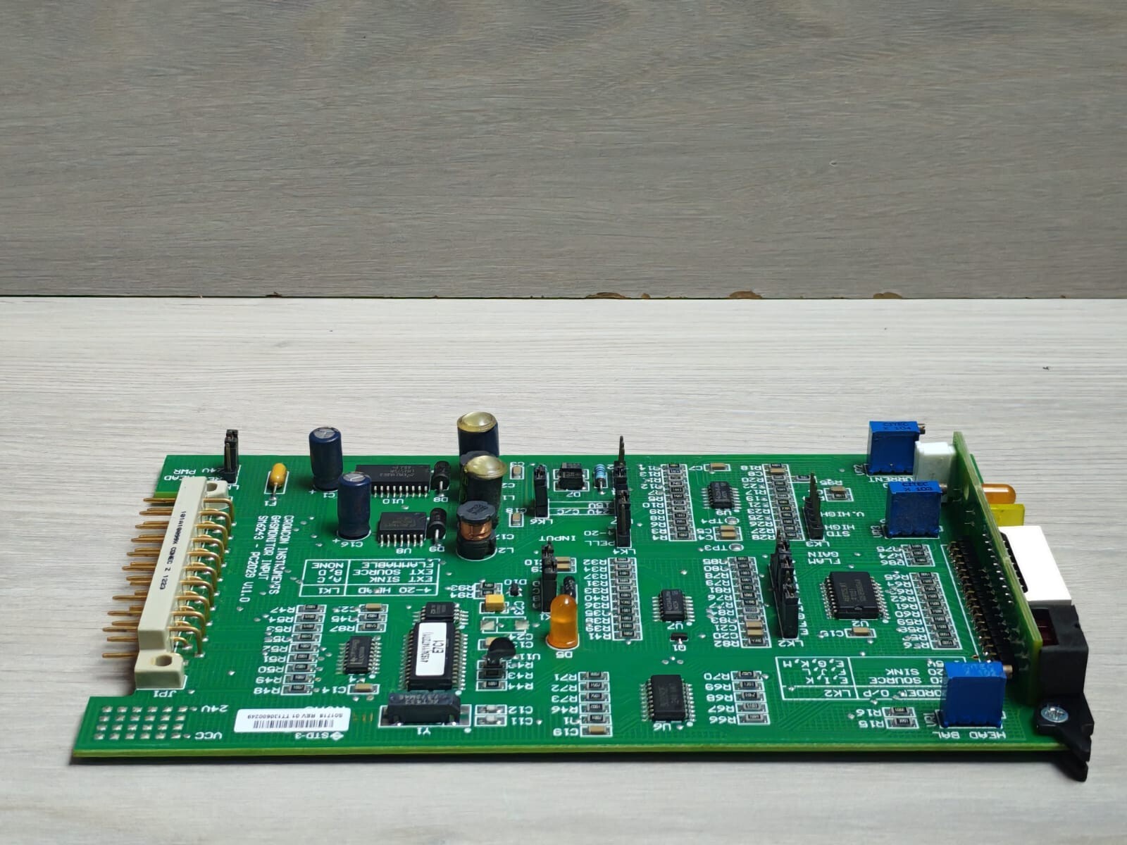 CROWCON INSTRUMENTS SM6243-PC2029 CROWCON INSTRUMENTS SM6243-PC2029 V11.0 GASMONITOR INPUT PCB BOARD 7