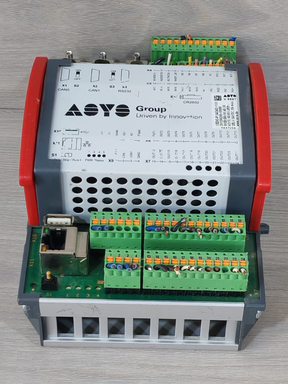 ASYS CEDIO-P ASYS 2C3790L04-LT PLC CONTROLLER MODULE CEDIO-P 6