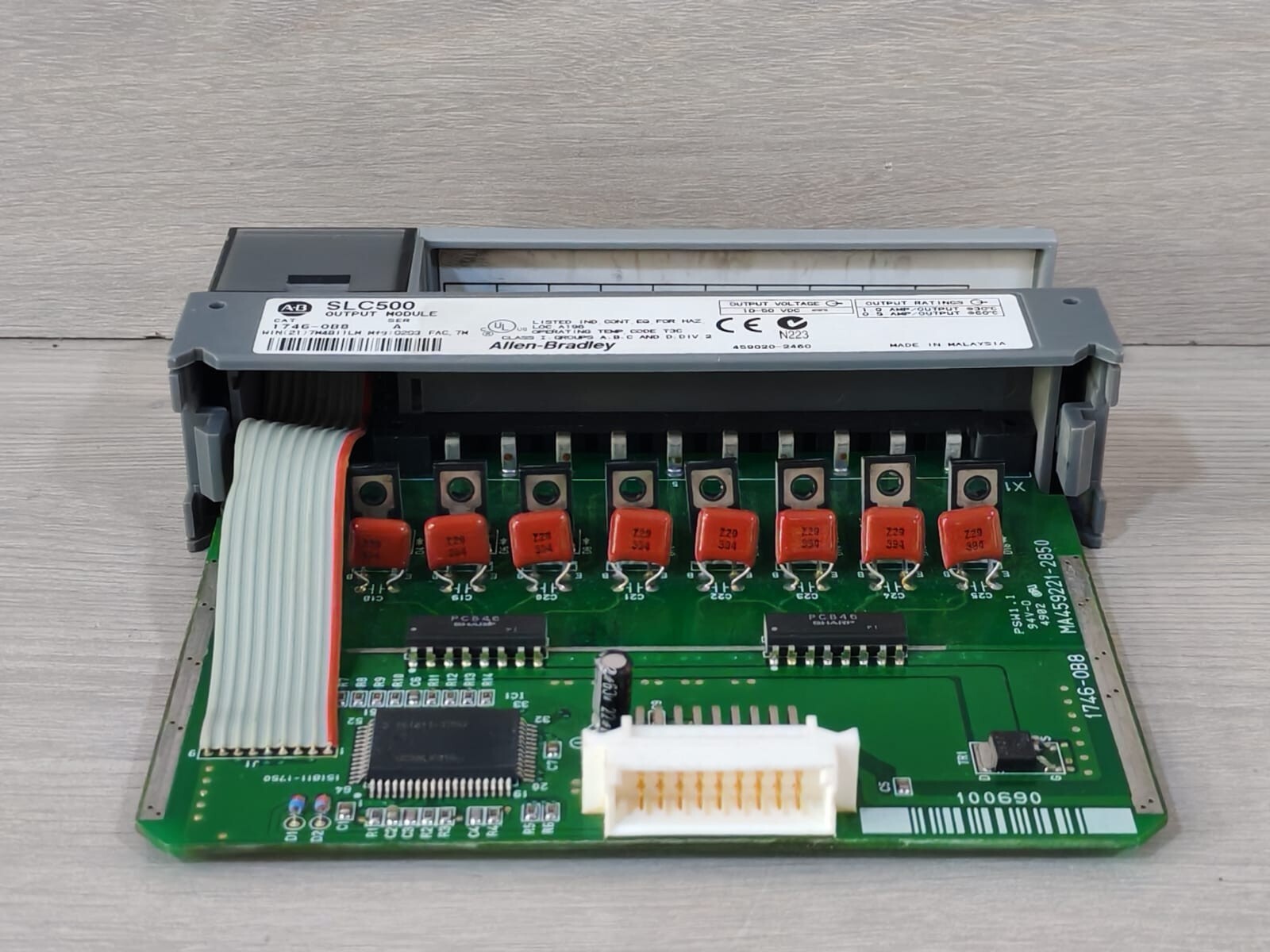 Allen-Bradley 1746-0B8 SER A ALLEN-BRADLEY 1746-0B8 SER A SLC500 OUTPUT MODULE 5