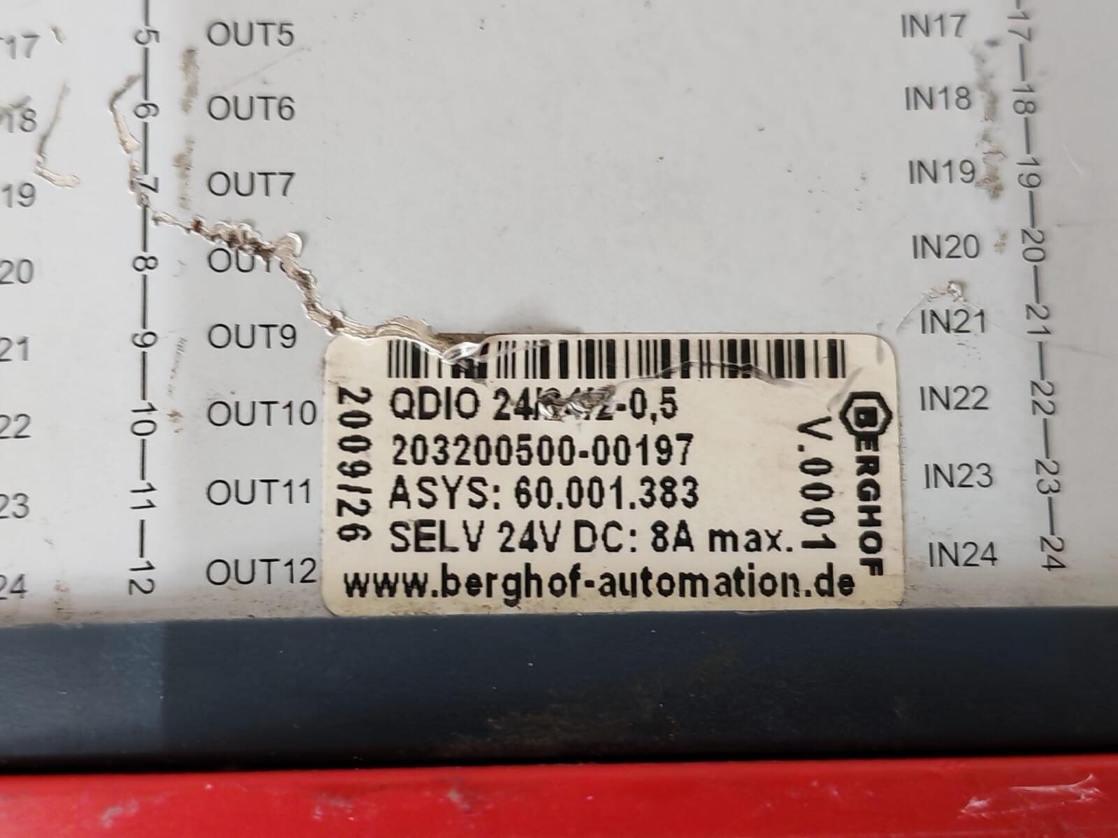 CANtrol QDIO CANtrol QDIO 24/24/2-0.5 PLC Controller 2C3800L00-LT 3