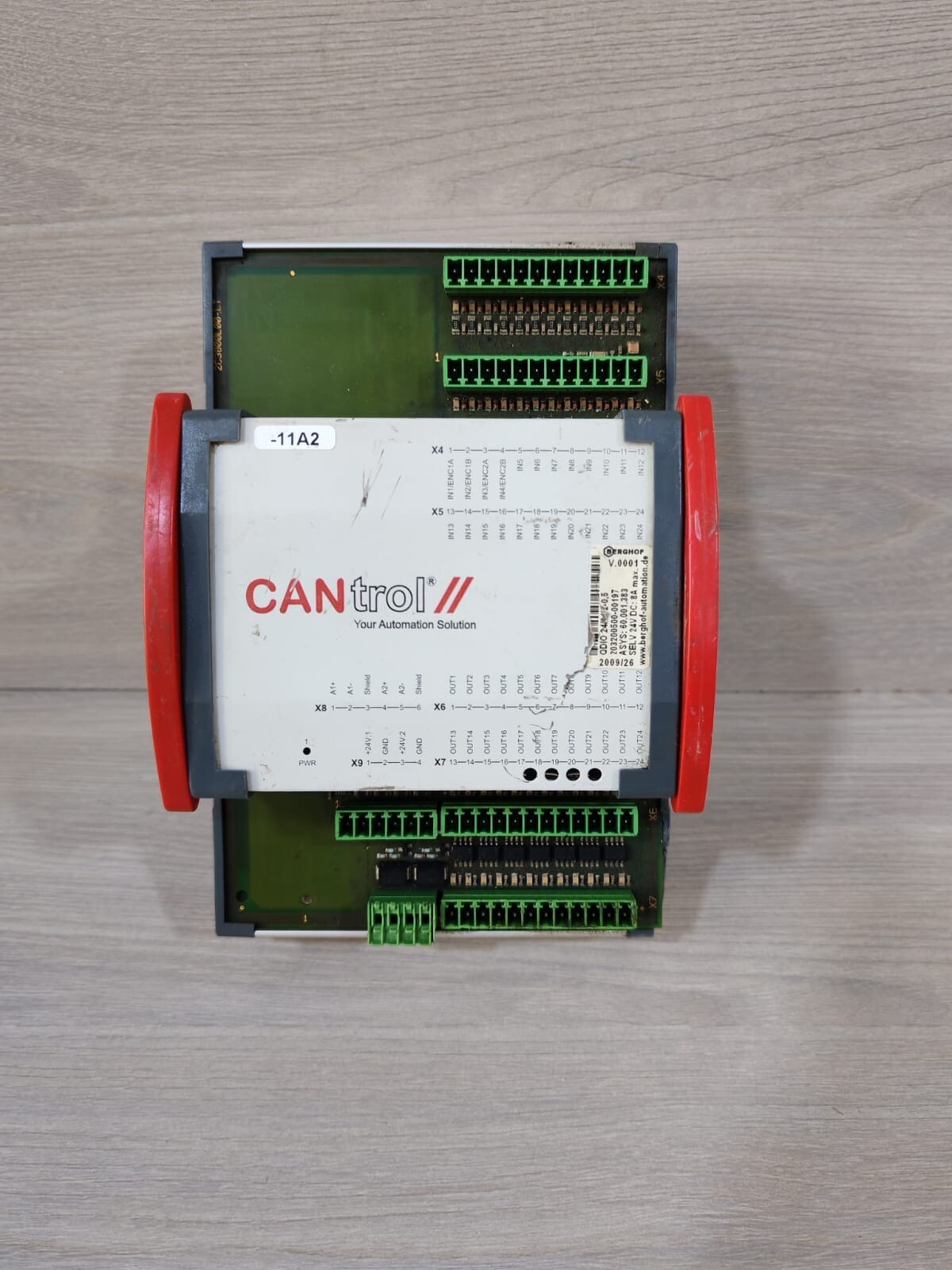 CANtrol QDIO 24/24/2-0.5 PLC Controller 2C3800L00-LT