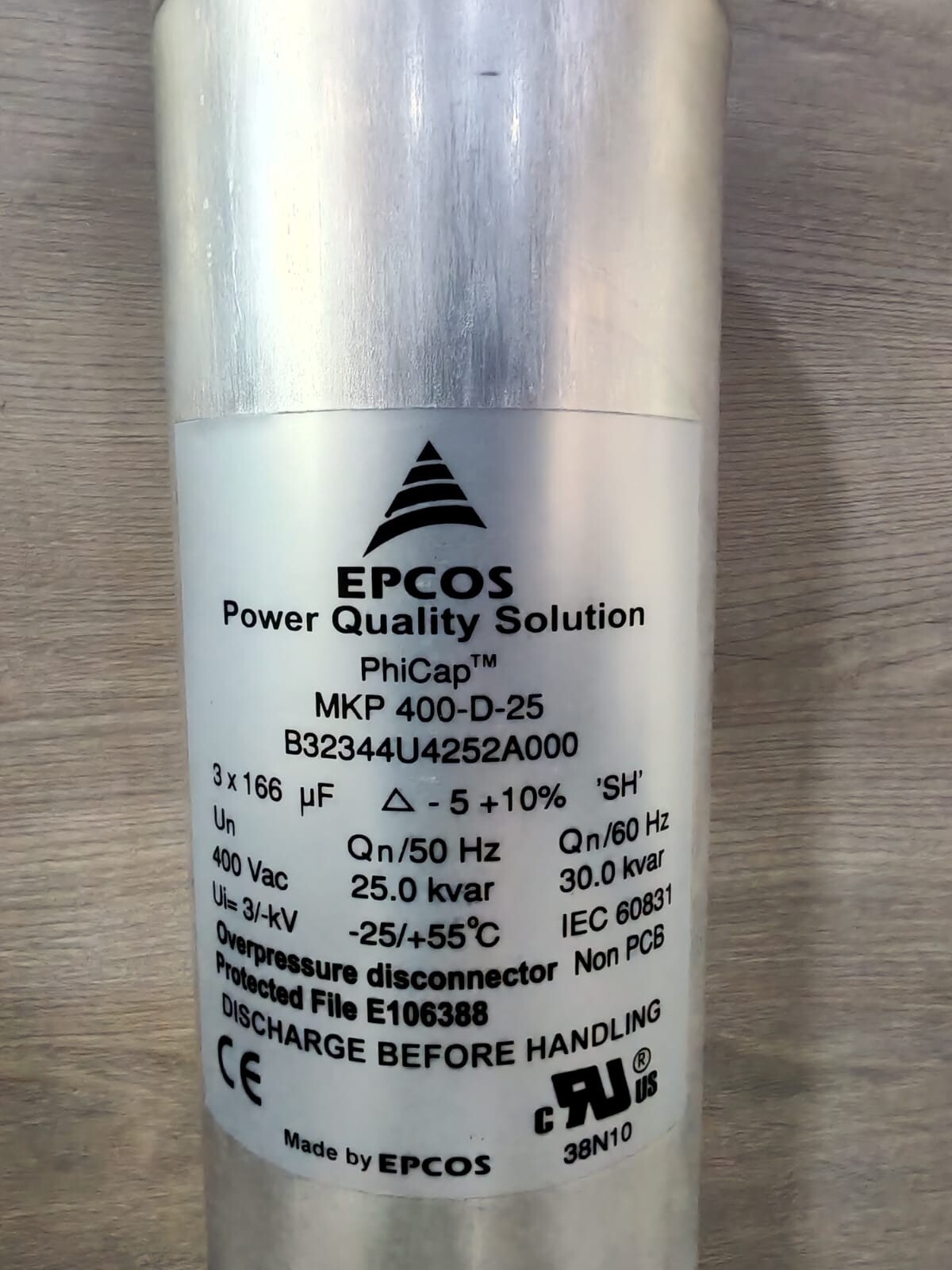 EPCOS MKP-400 EPCOS MKP 400-D-25 / B32344U4252A000 3