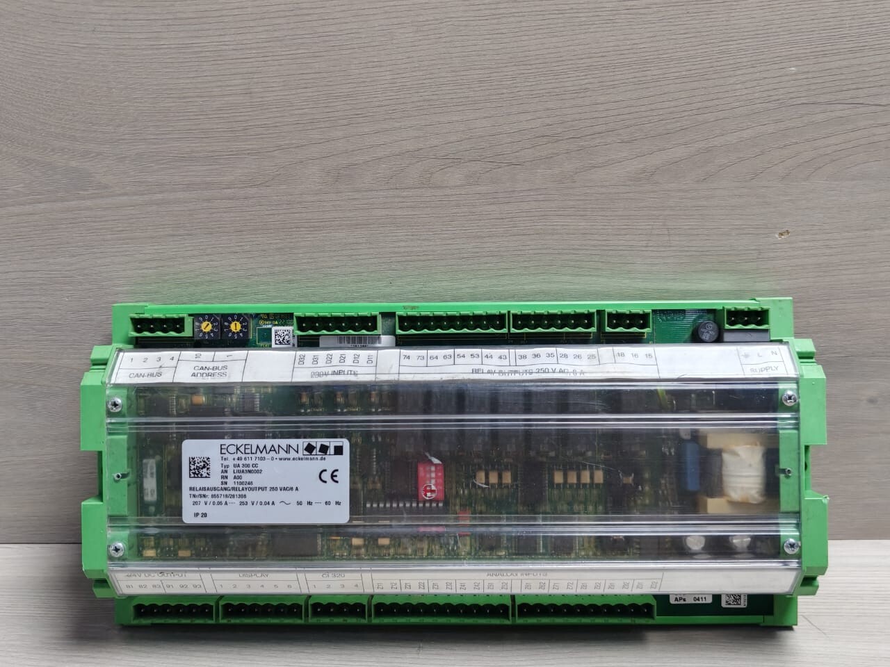 ECKELMANN UA 300 CC REFRIGERATION CONTROLLER ART 250VAC