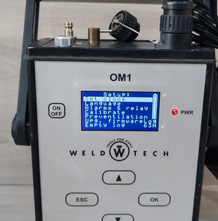 WELD TECH OXYGUARD WELD TECH OXYGUARD OM1 WELD TECH OXYGUARD OM1 OXYGEN TRACE ANALYSER 4