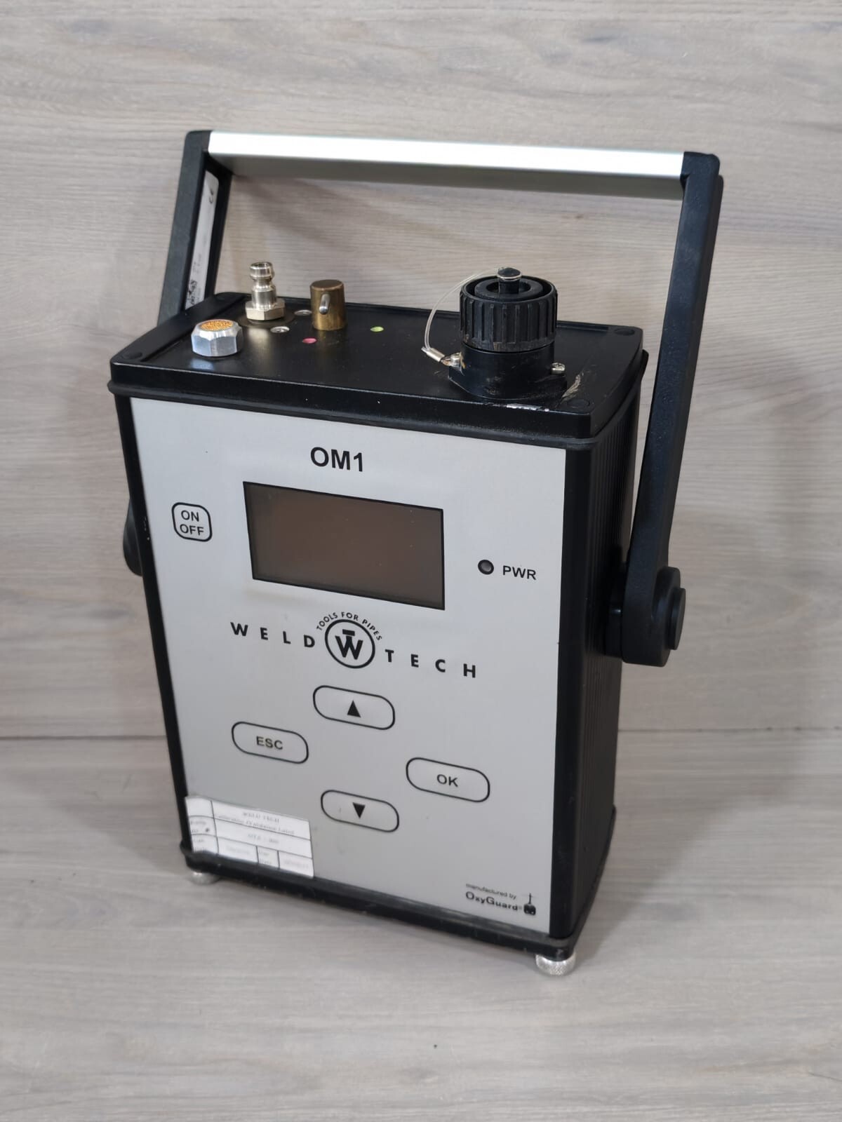 WELD TECH OXYGUARD WELD TECH OXYGUARD OM1 WELD TECH OXYGUARD OM1 OXYGEN TRACE ANALYSER 9