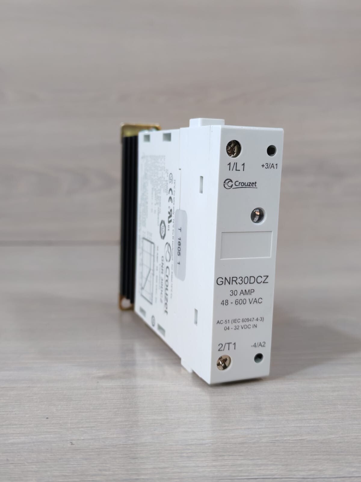 Crouzet GNR30DCZ GNR30DCZ Crouzet 30A 48-600VAC Solid State Relay 5
